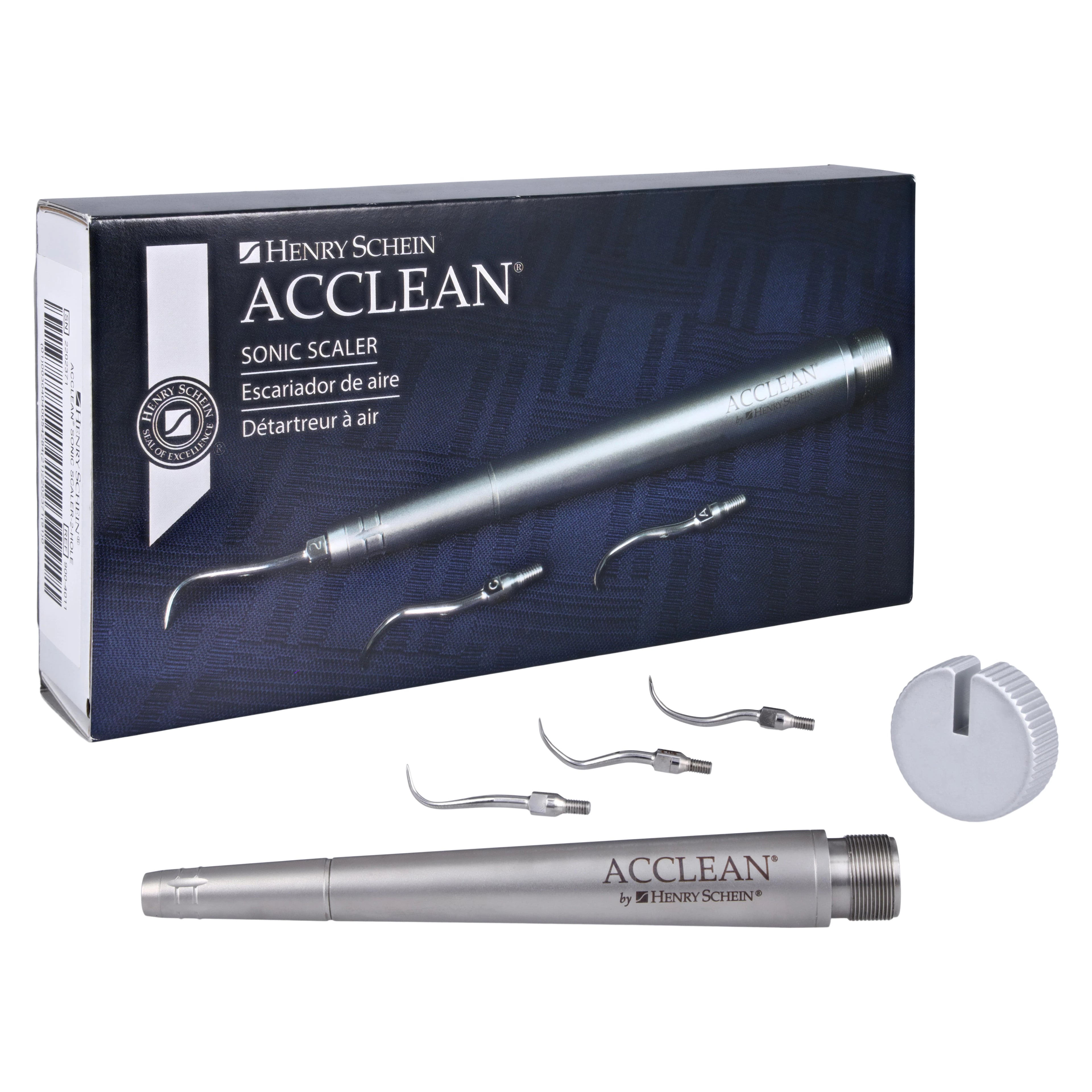 Acclean Sonic Scaler, 2/3 Hole, Fixed Back End, Each