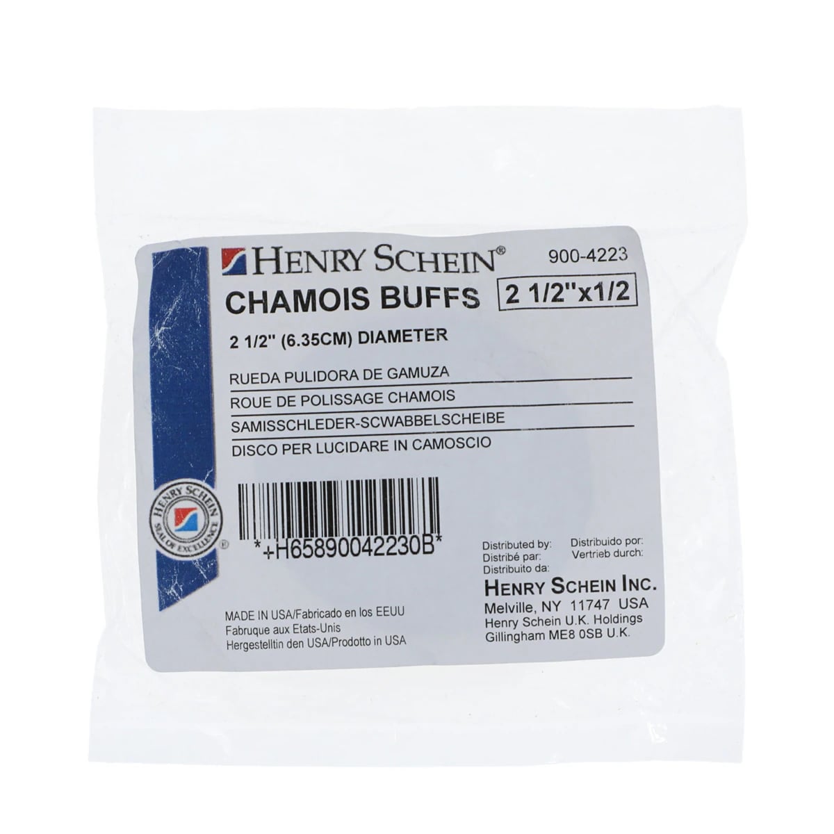 Chamois Buff, 2-1/2" x 12 Ply, Each