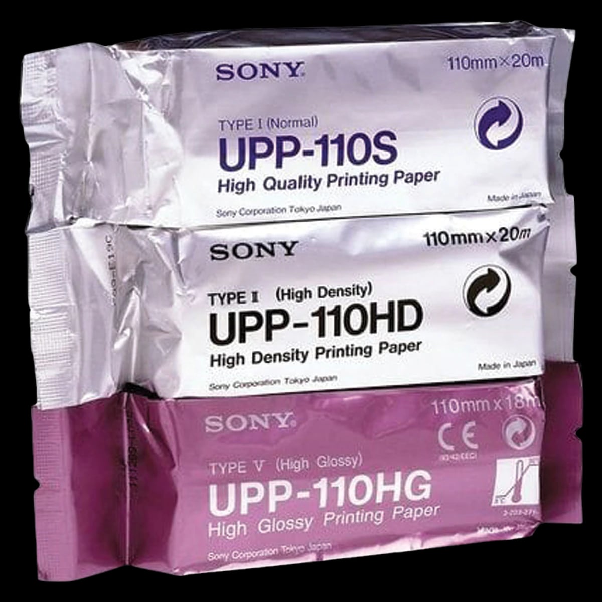 Henry Schein Ultrasound Paper, 110x20mm, 5/Box, HSI