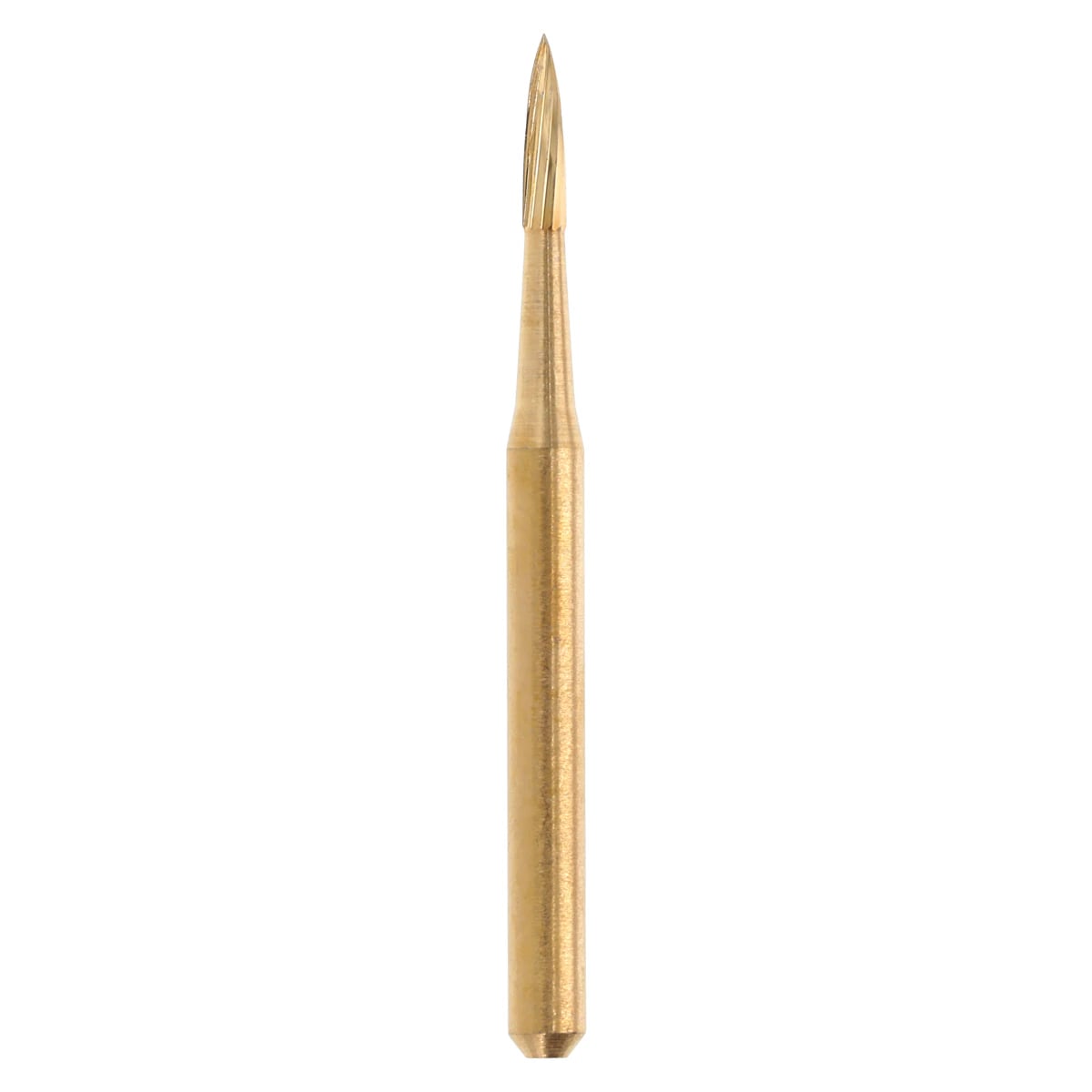 Carbide Bur T&F 12 Blade, Trimming & Finishing, Needle, Friction Grip 7901, 3.8 mm, 5/Pk