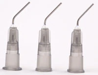 Henry Schein Prebent Multi-Purpose Dispensing Tips, Gray, 22 Gauge, Luer-Lock, 100/Box