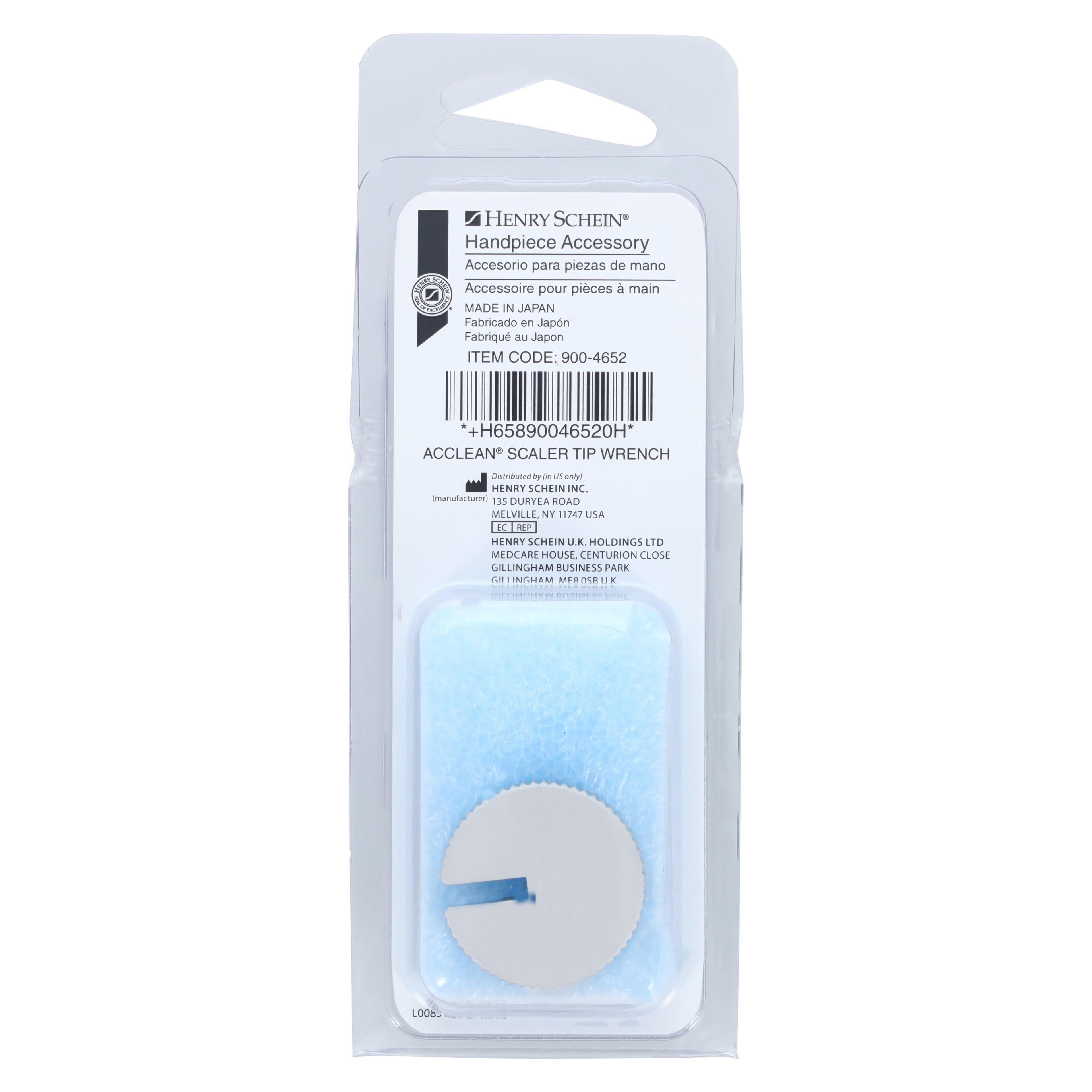 Acclean Sonic Scaler Tip Wrench for 2/3 Hole, 4 Hole, and Swivel Model Sonic Scalers