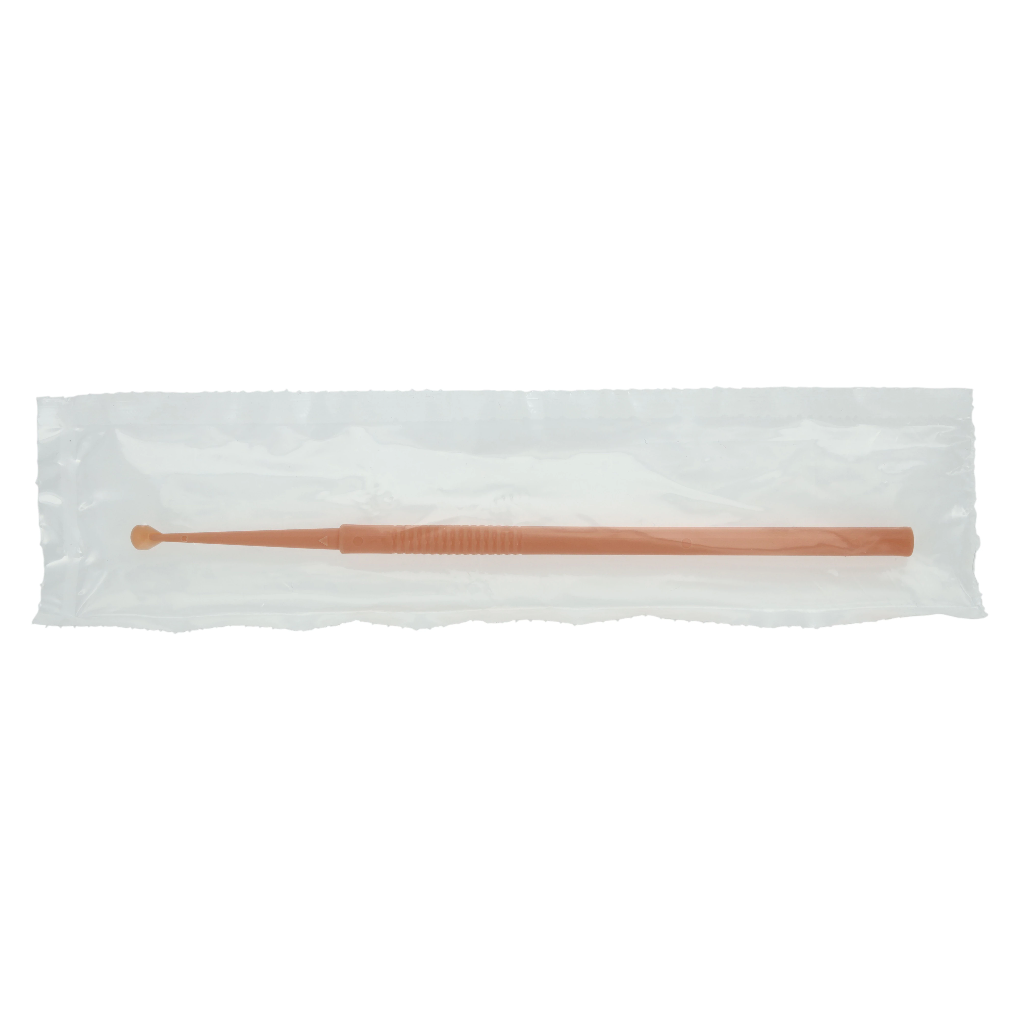 Henry Schein Ear Curette, Disposable, Large, Peach, 4.85mm, 50/Box