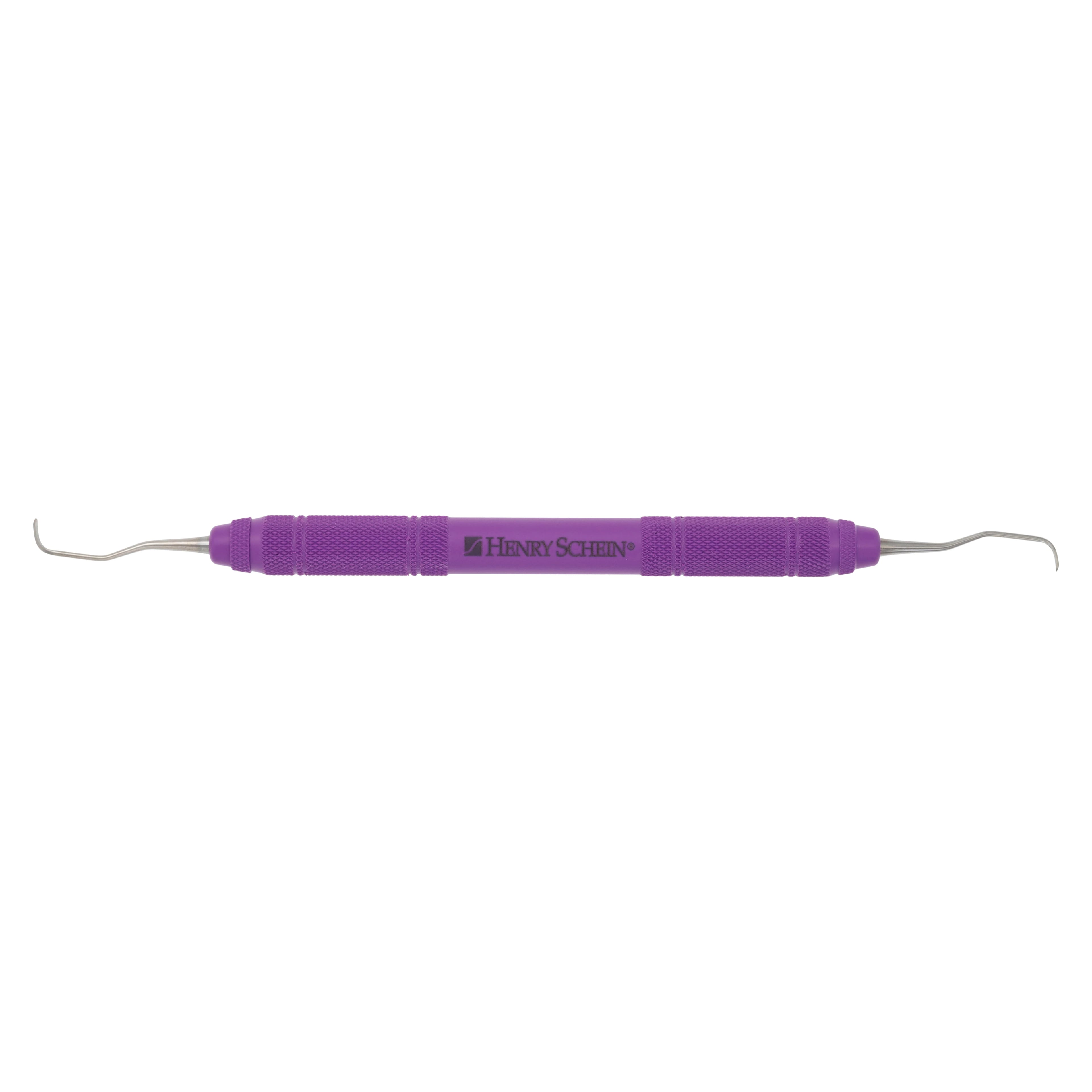 Henry Schein MaxiGrip Gracey Curette Double End 1/2, 9.5 mm Resin Handle, Each