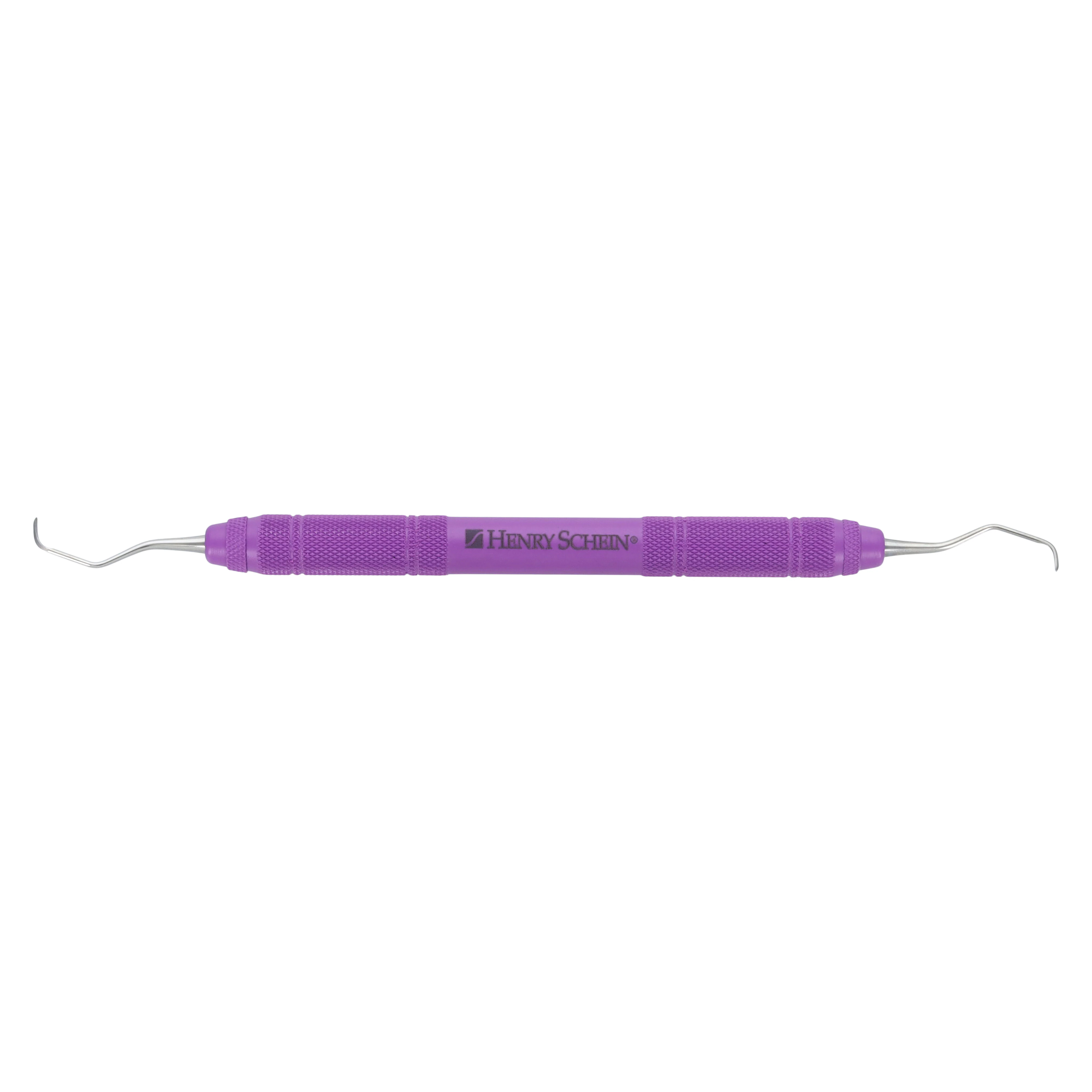 Henry Schein MaxiGrip Gracey Curette Double End 3/4, 9.5 mm Resin Handle, Each