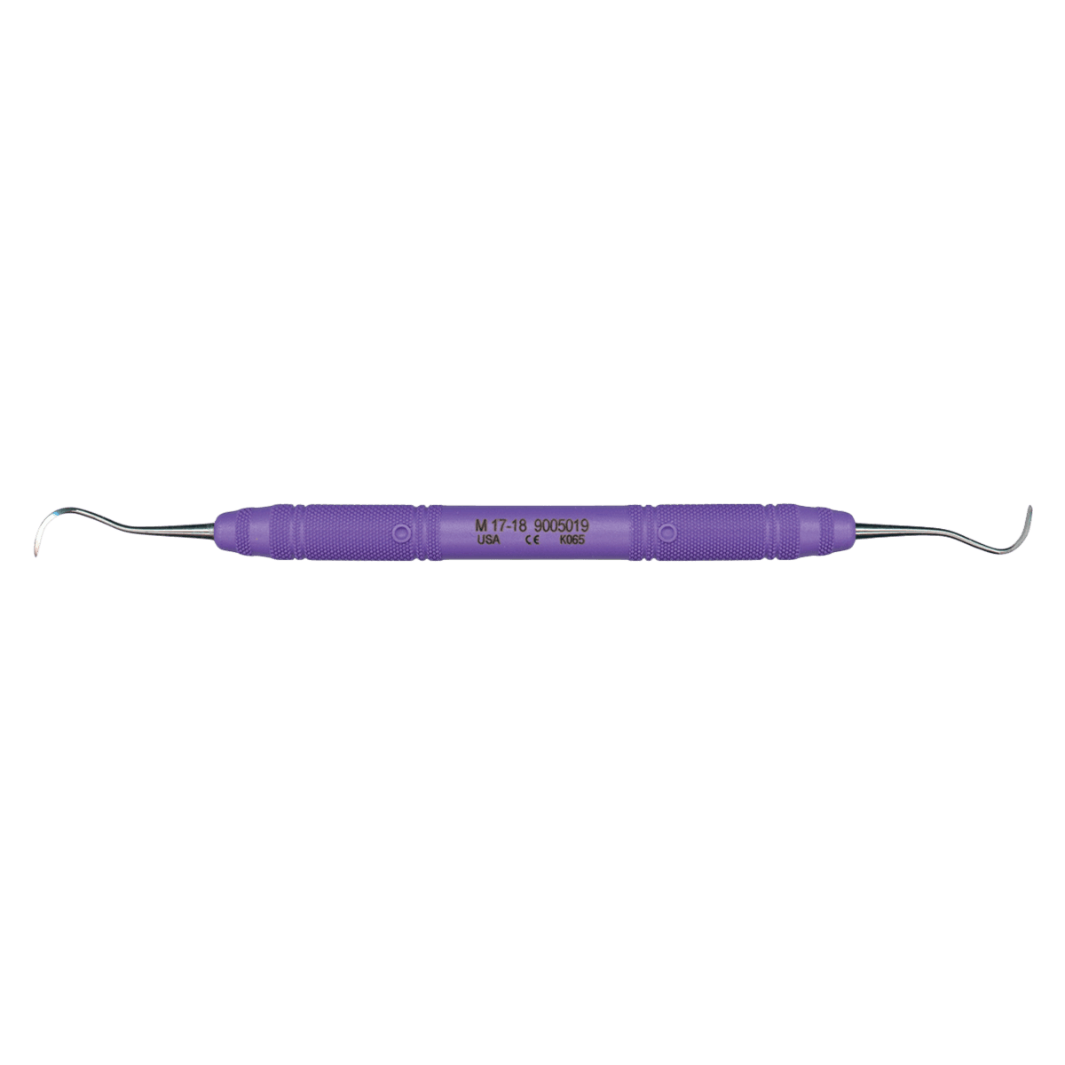 Henry Schein MaxiGrip McCall Curette Double End 17/18, 9.5 mm Resin Handle, Each