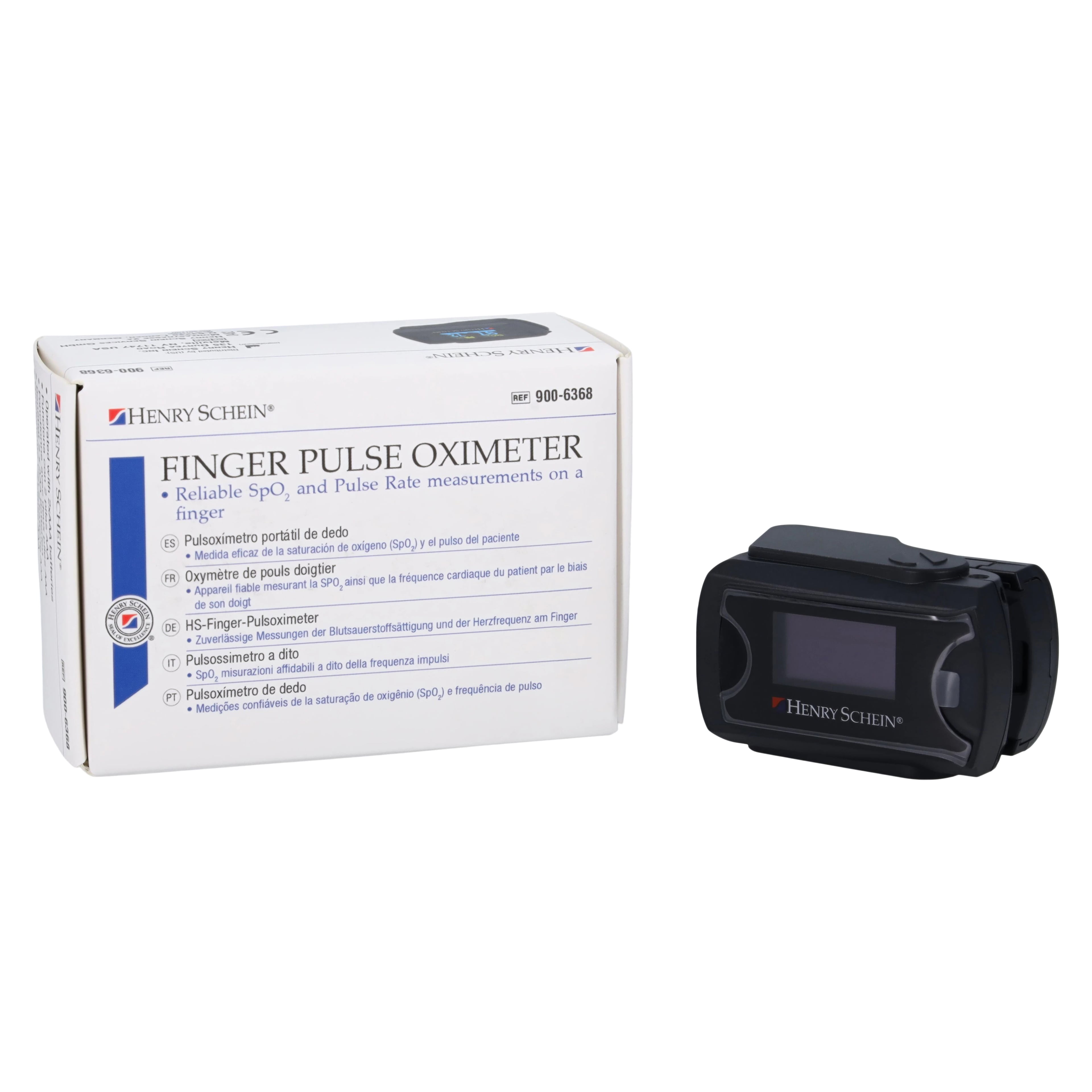 Fingertip Pulse Oximeter, Battery Operated