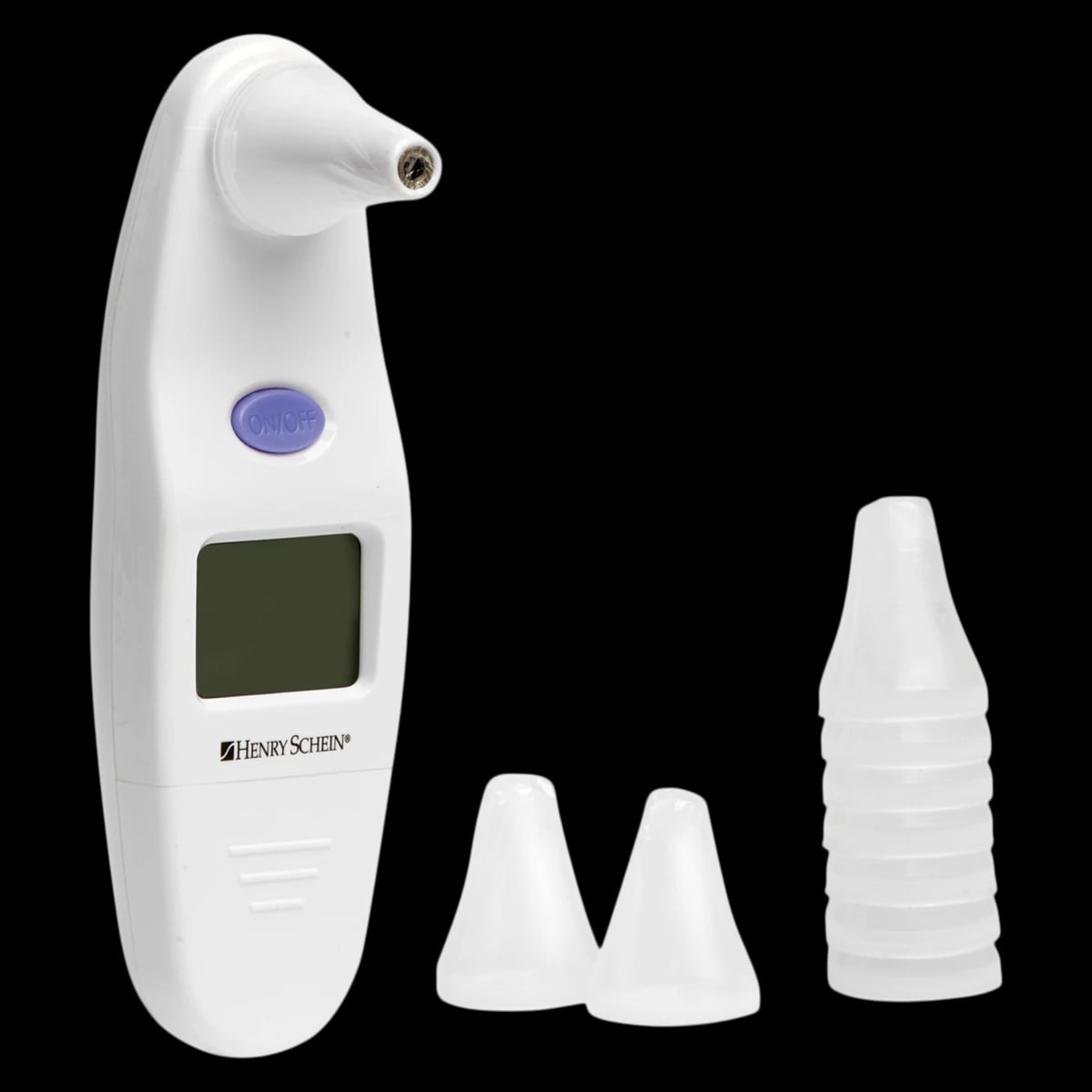 Henry Schein Digital Ear Thermometer, Dual Scale, Tympanic Probe, Each