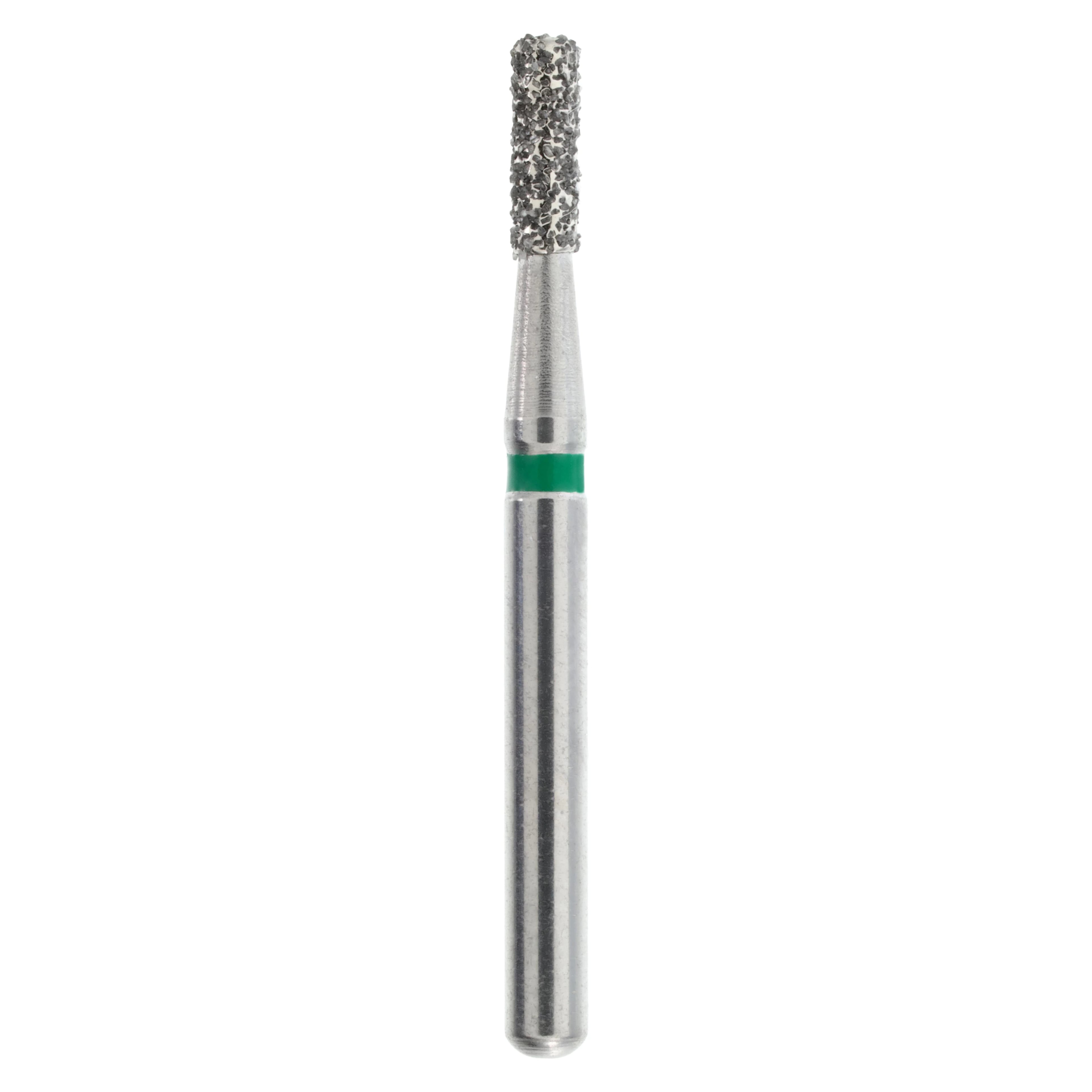 Maxima Diamond FG 835-KR-012C Modified Cylinder Bur, Coarse, Friction Grip, 4.0 mm, 5/Pack