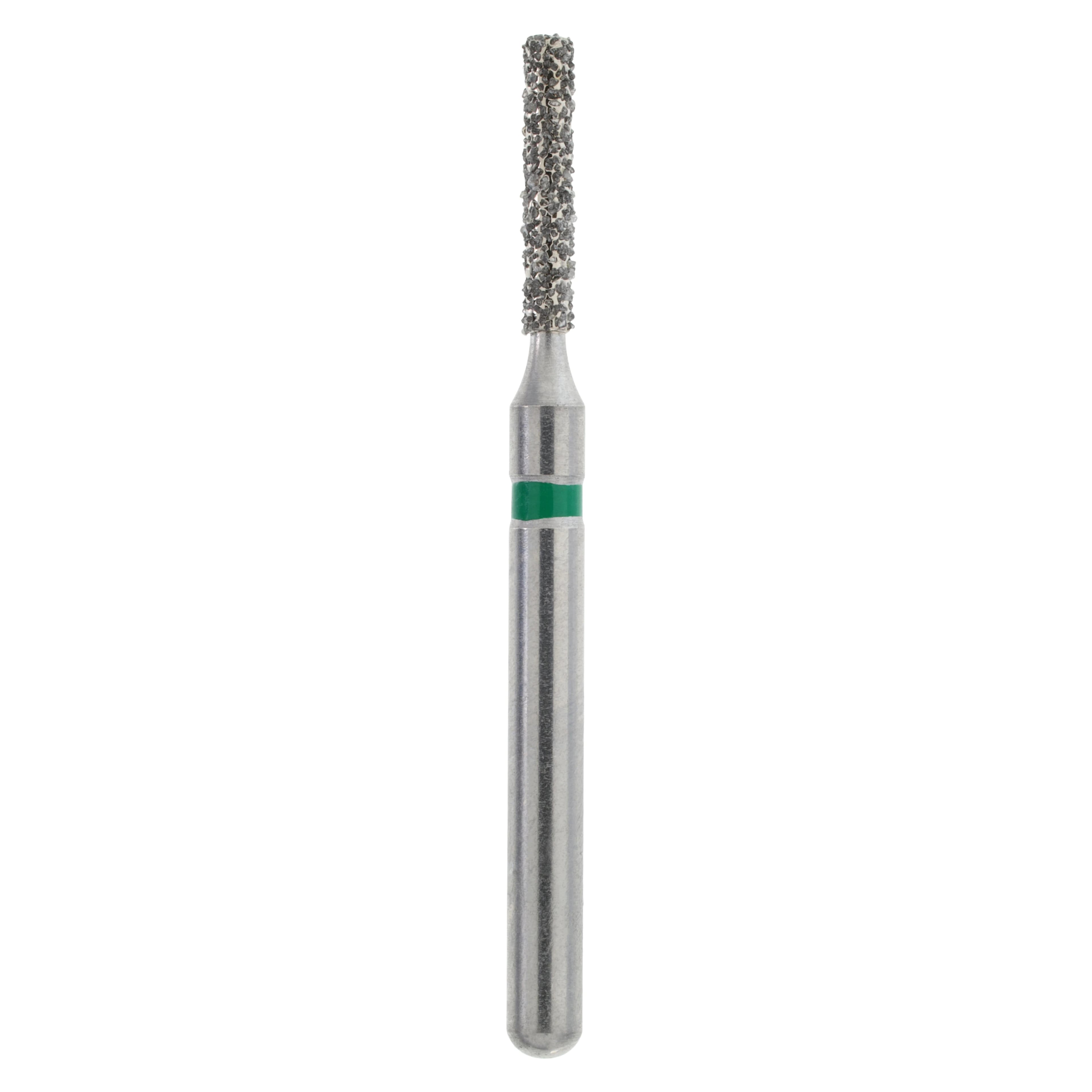 Maxima Diamond FG 836KR-010C Modified Round End Cylinder Bur, Coarse, 6.0 mm, 5/Package
