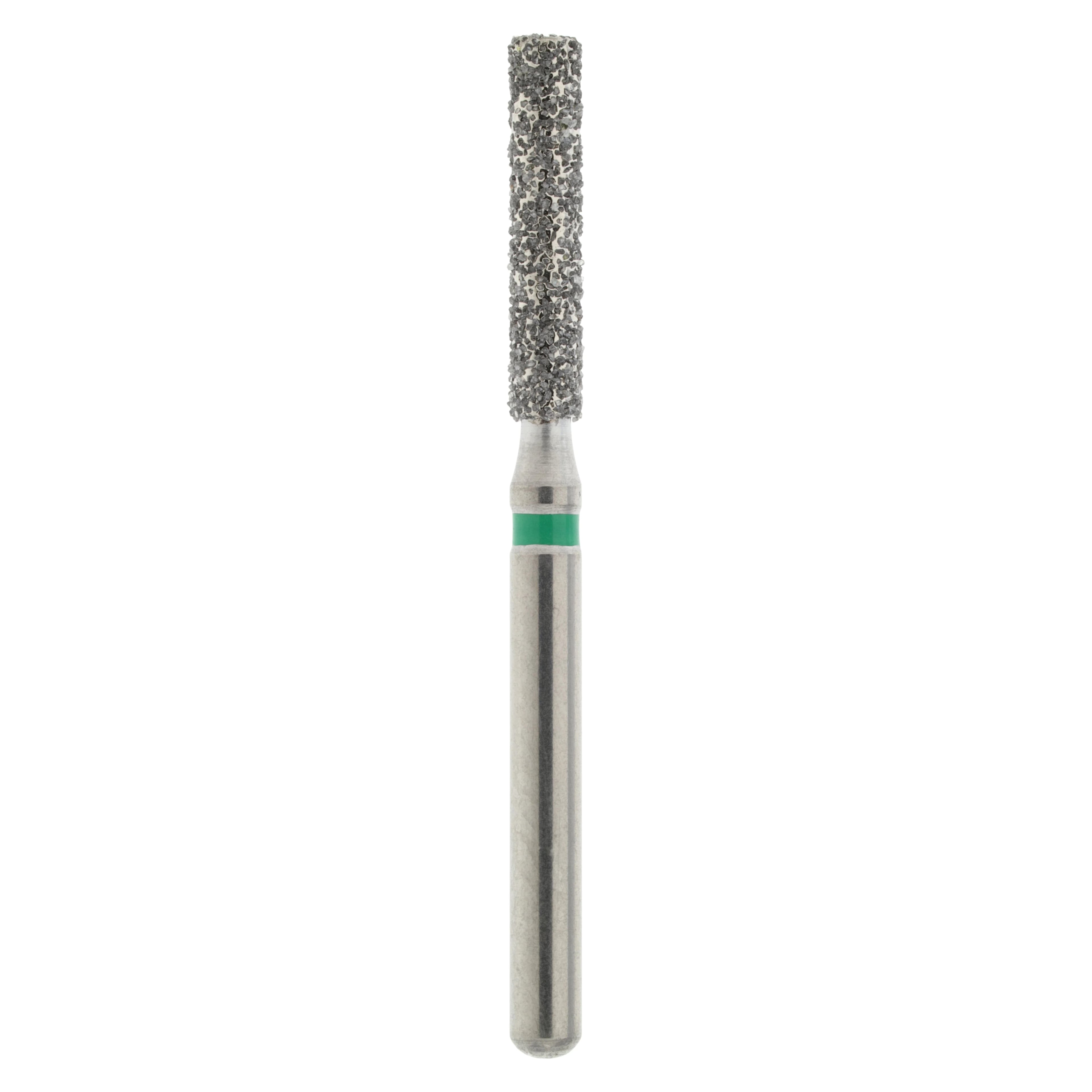 Maxima Diamond FG 837-016C Friction Grip Coarse Flat End Cylinder Bur, 8.0 mm, 5/Pk