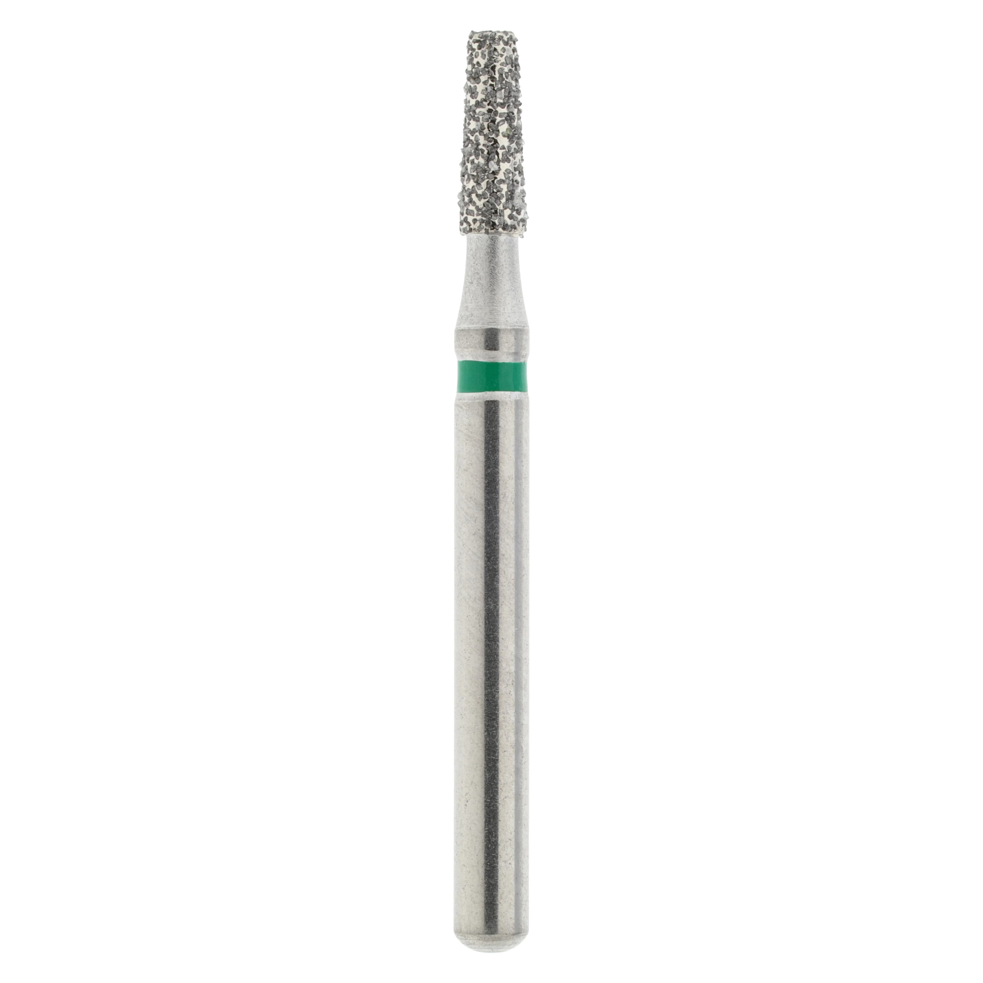 Maxima Diamond FG 845-014C Friction Grip Coarse Flat End Taper Bur, 4.0 mm, 5/Package