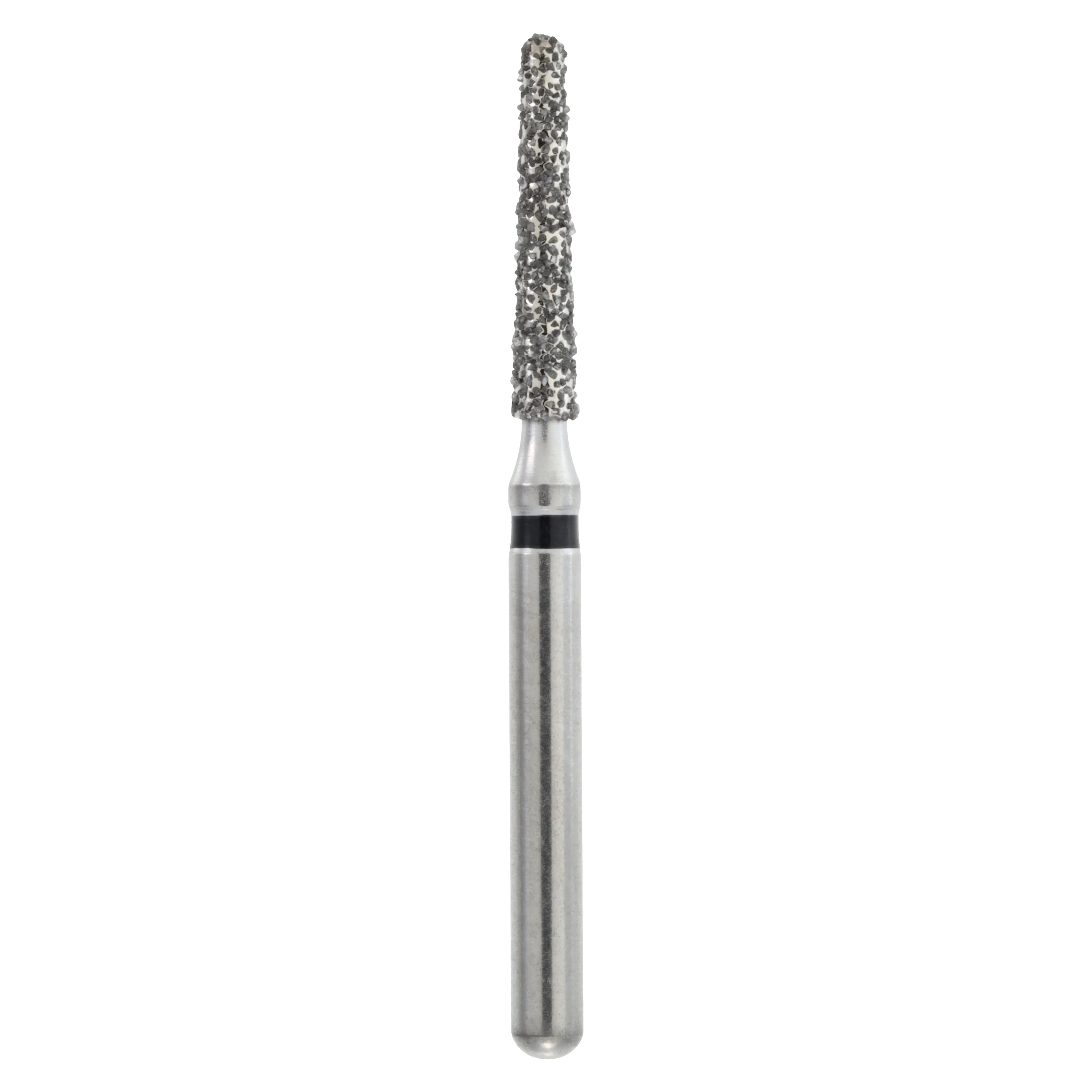 Maxima Diamond FG 847-014SC Friction Grip Super Coarse Flat End Taper Bur, 8.0 mm, 5/Pack