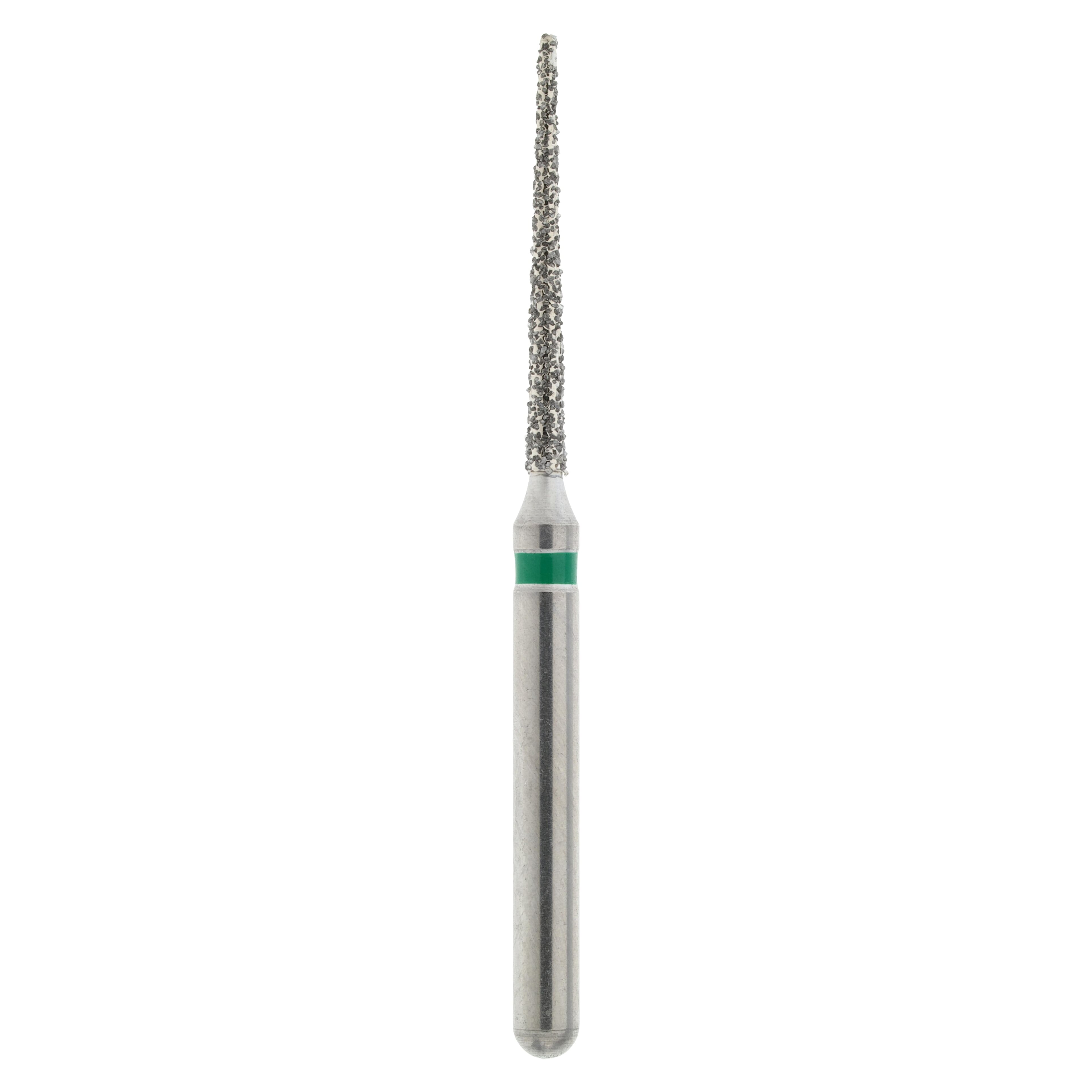 Maxima Diamond FG 848-010C Friction Grip Coarse Flat End Taper Bur, 10.0 mm