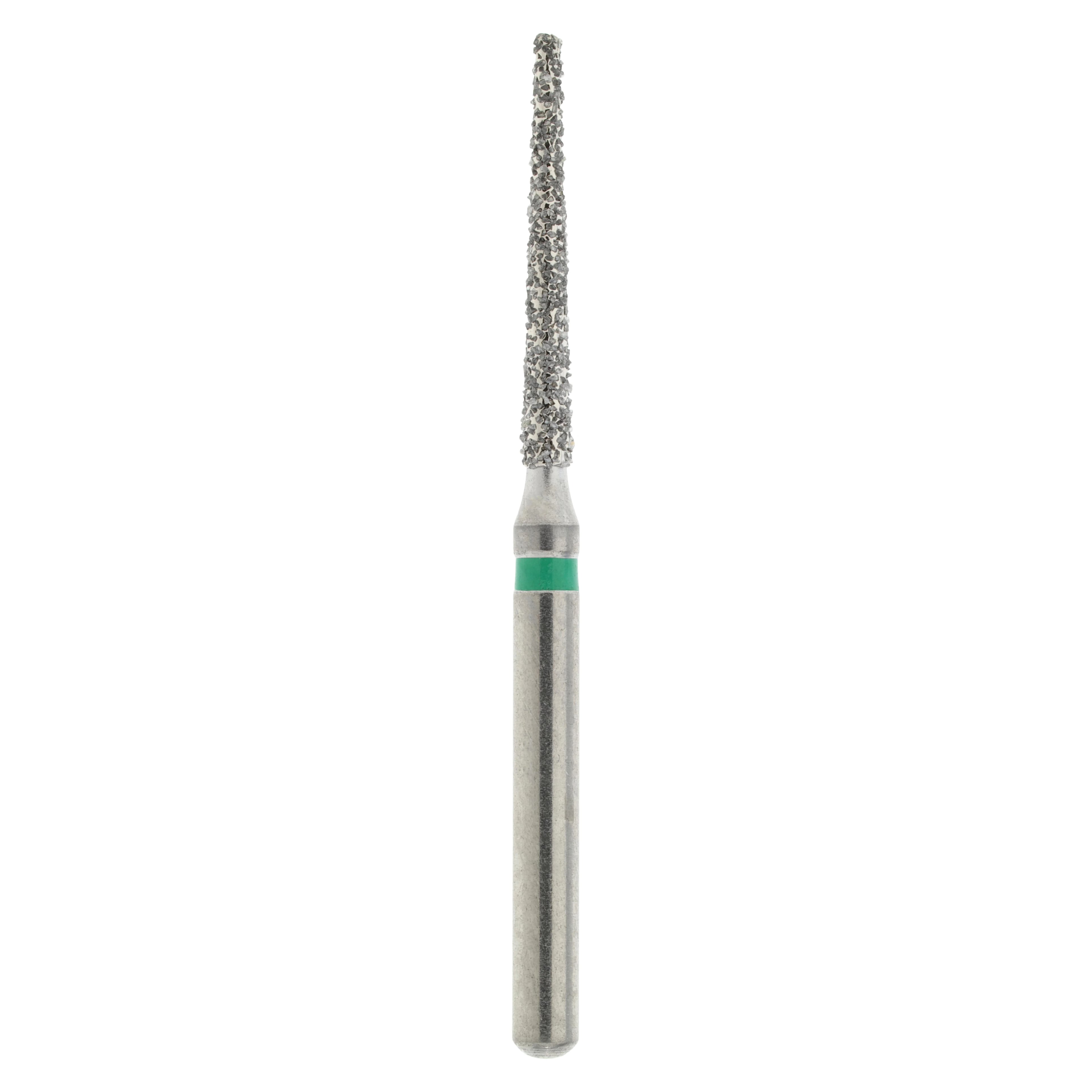 Maxima Diamond FG 848-012C Friction Grip Coarse Flat End Taper Bur, 10.0 mm, 5/Package