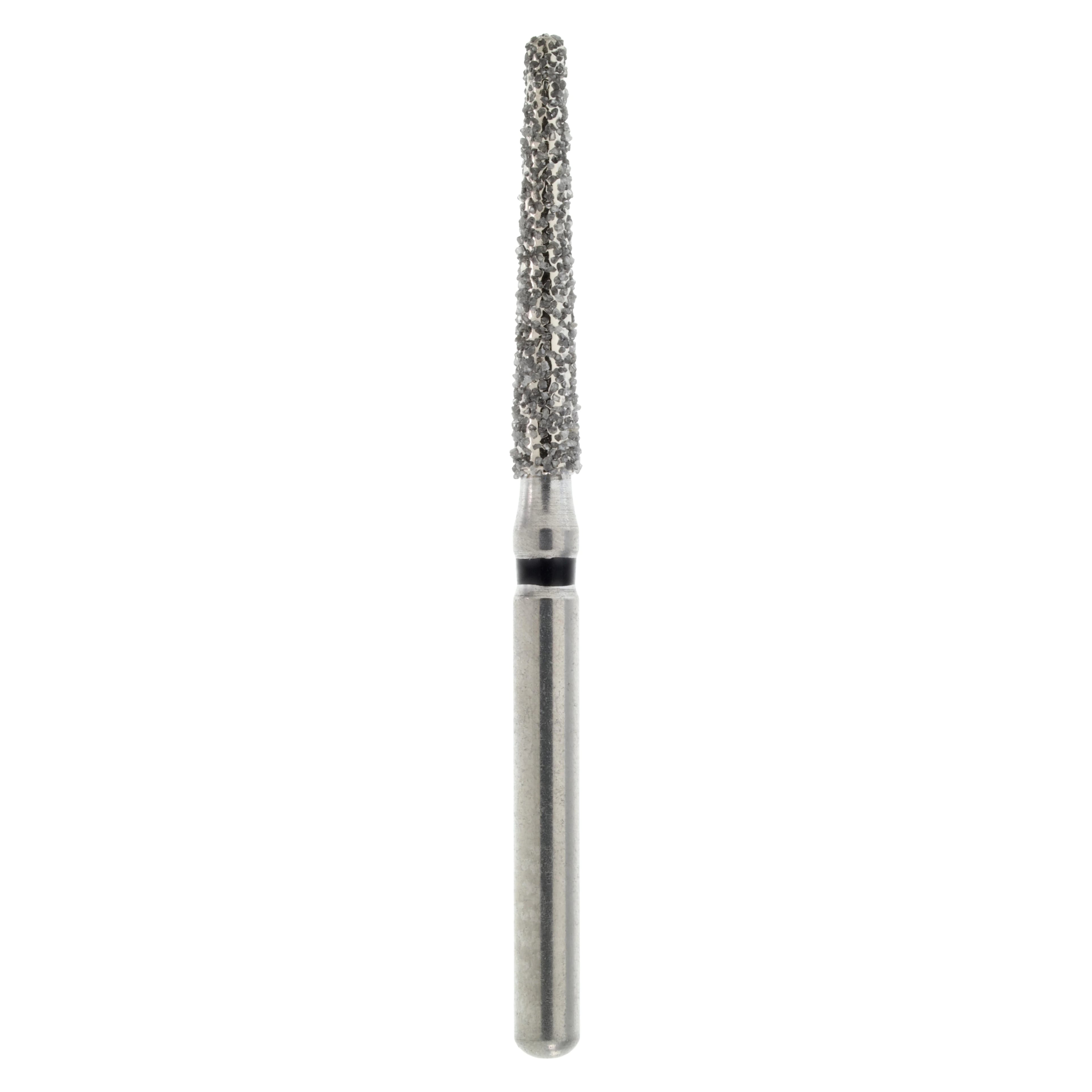 Maxima Diamond FG 848-016SC Friction Grip Super Coarse Flat End Taper Bur, 10.0 mm, 5/Pack