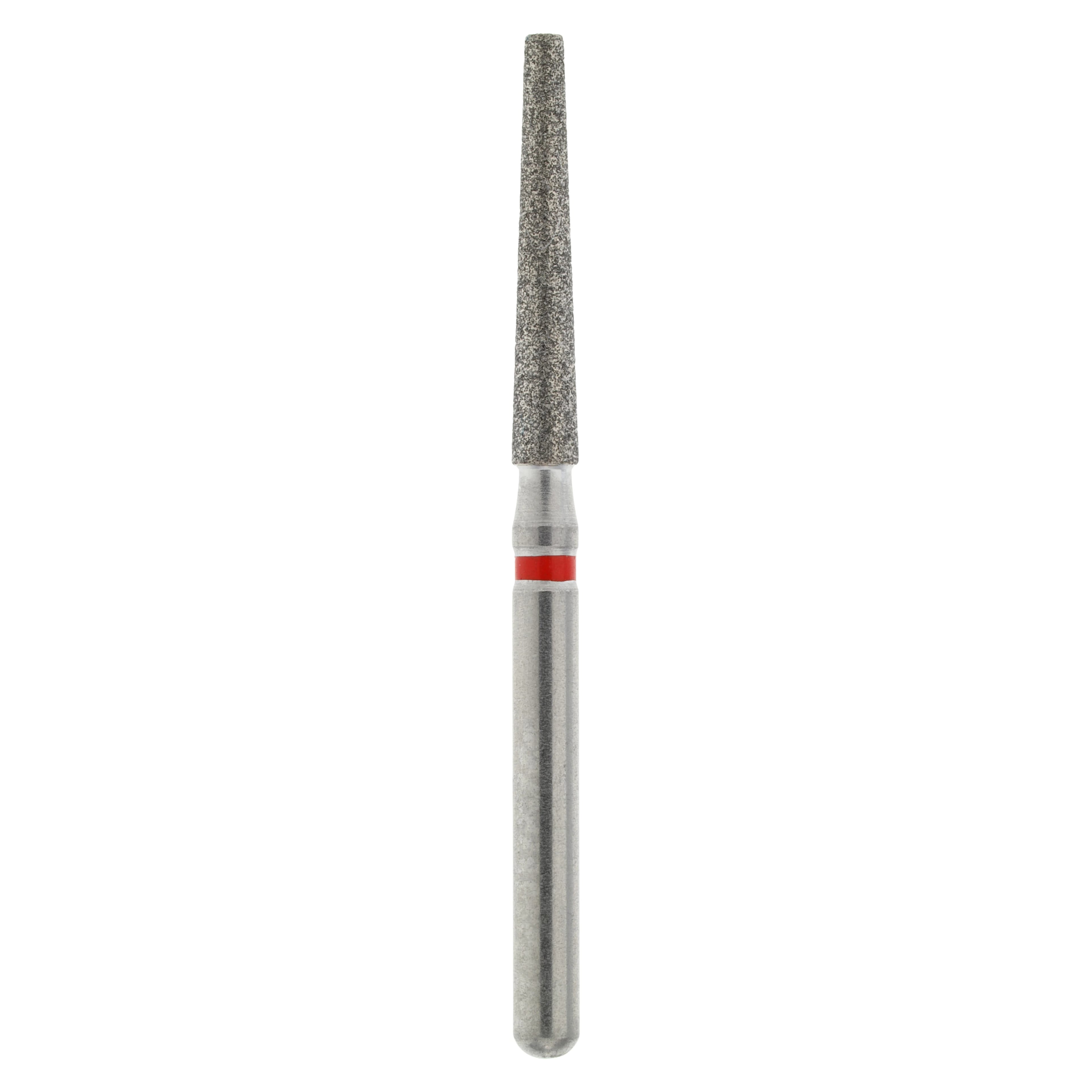 Maxima Diamond FG 848-018F Friction Grip Fine Flat End Taper Bur, 10.0 mm, 5/Package