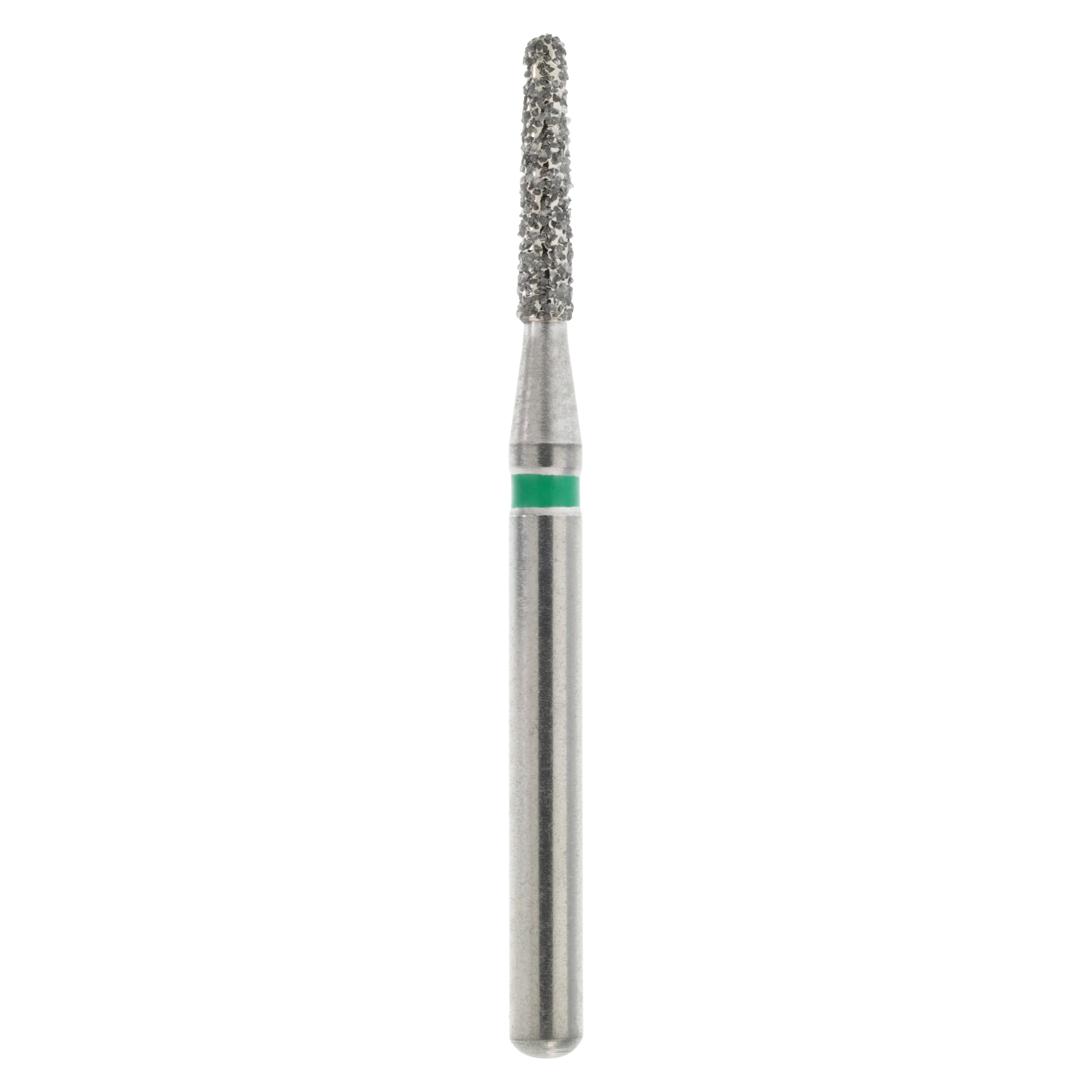 Maxima Diamond FG 855-012C Friction Grip Coarse Round End Taper Bur, 6.5 mm, 5/Pk