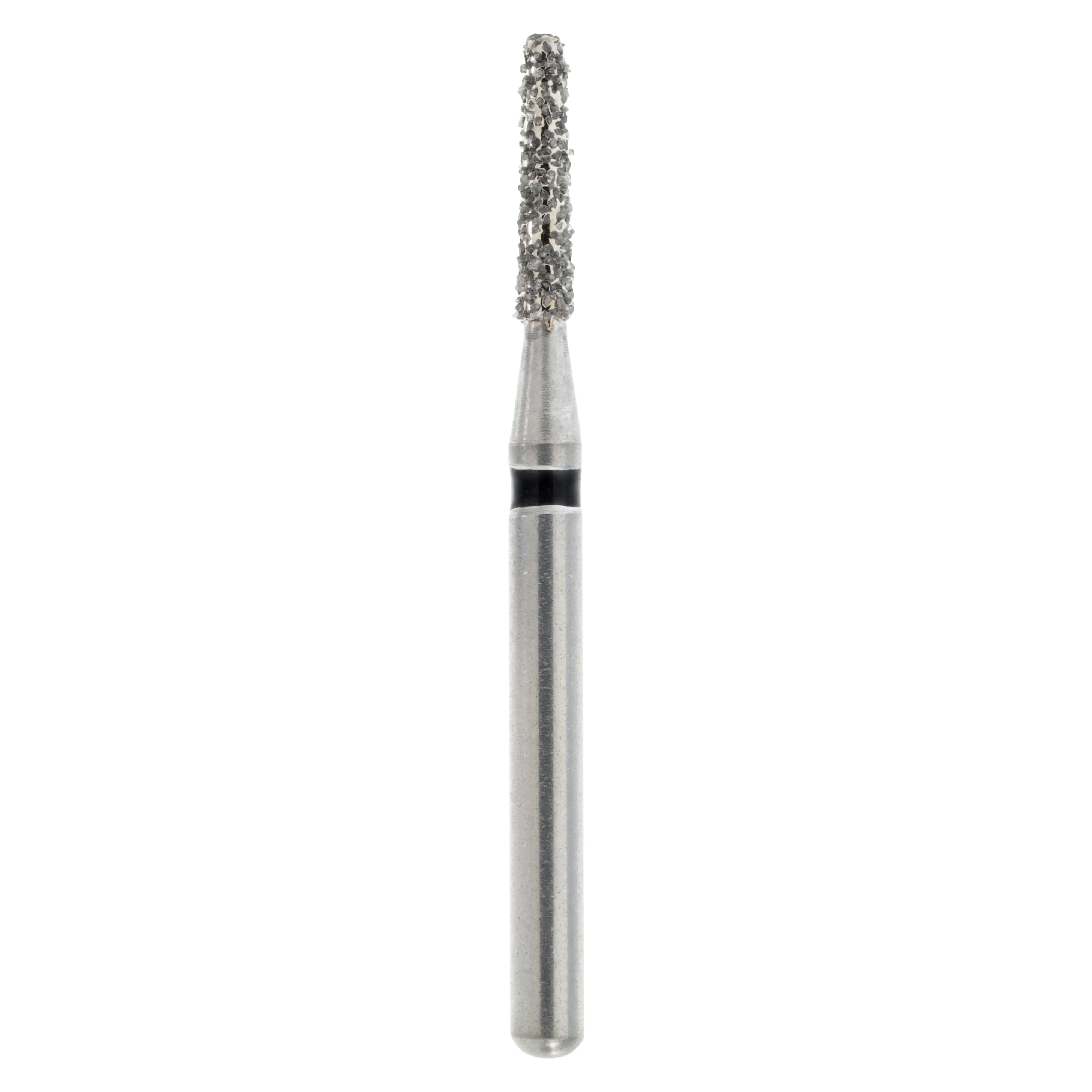 Maxima Diamond FG 855-012SC Round End Taper Friction Grip Bur, Super Coarse, 6.5 mm, 5/Pack