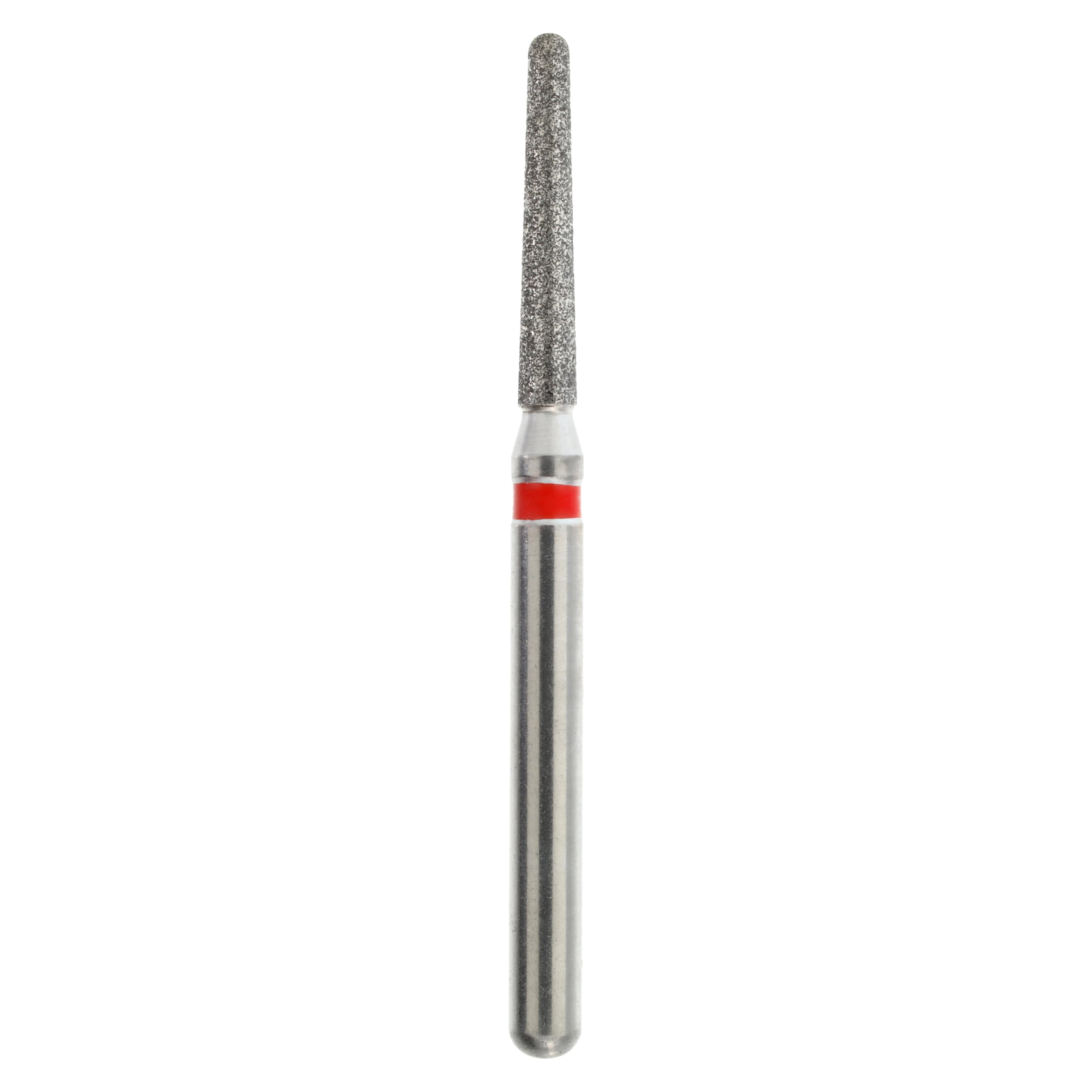 Maxima Diamond FG 856-014F Friction Grip Fine Round End Taper Bur, 8.0 mm, 5/Package