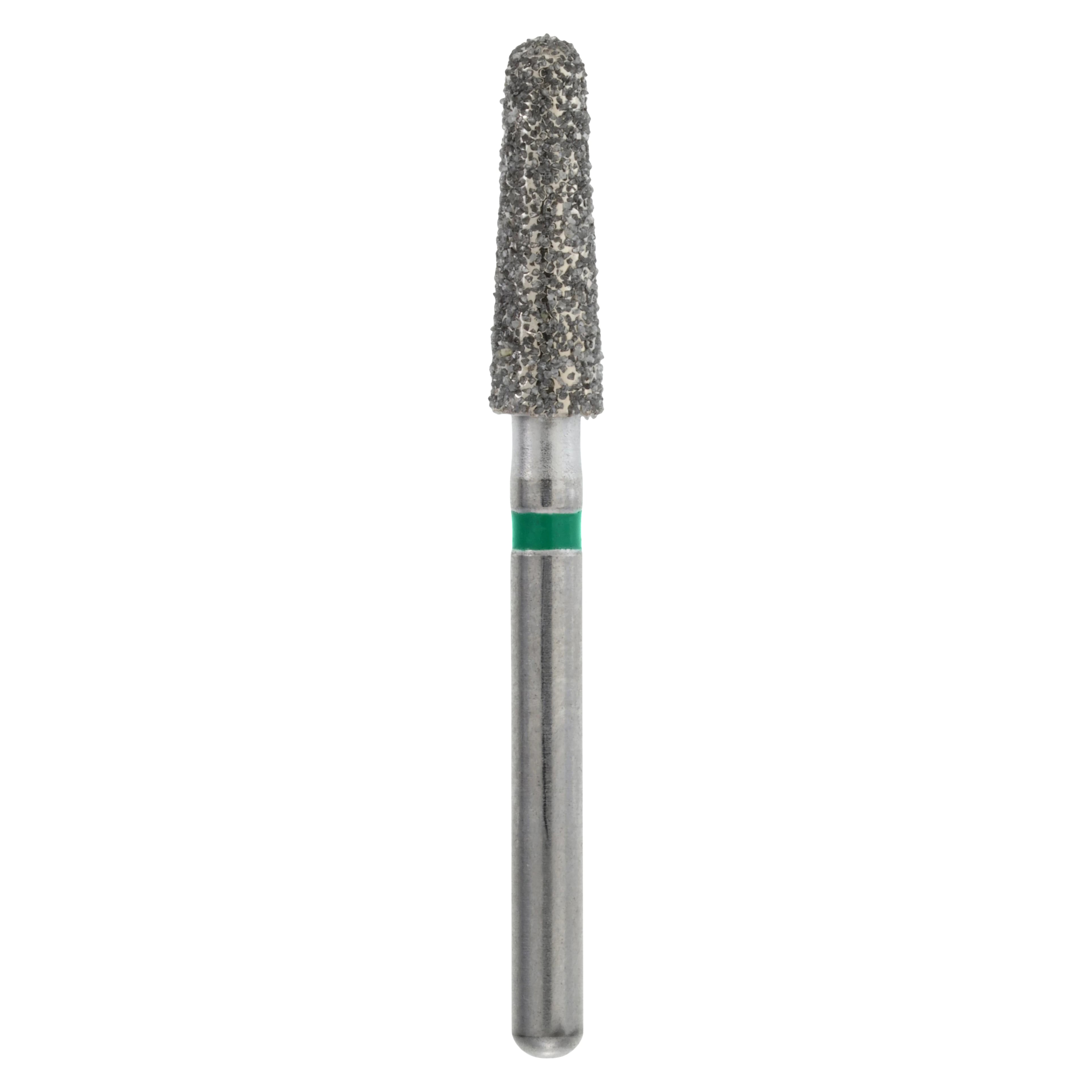 Maxima Diamond FG 856-025C Round End Taper Bur, Friction Grip, Coarse, 8.0 mm, 5/Pack