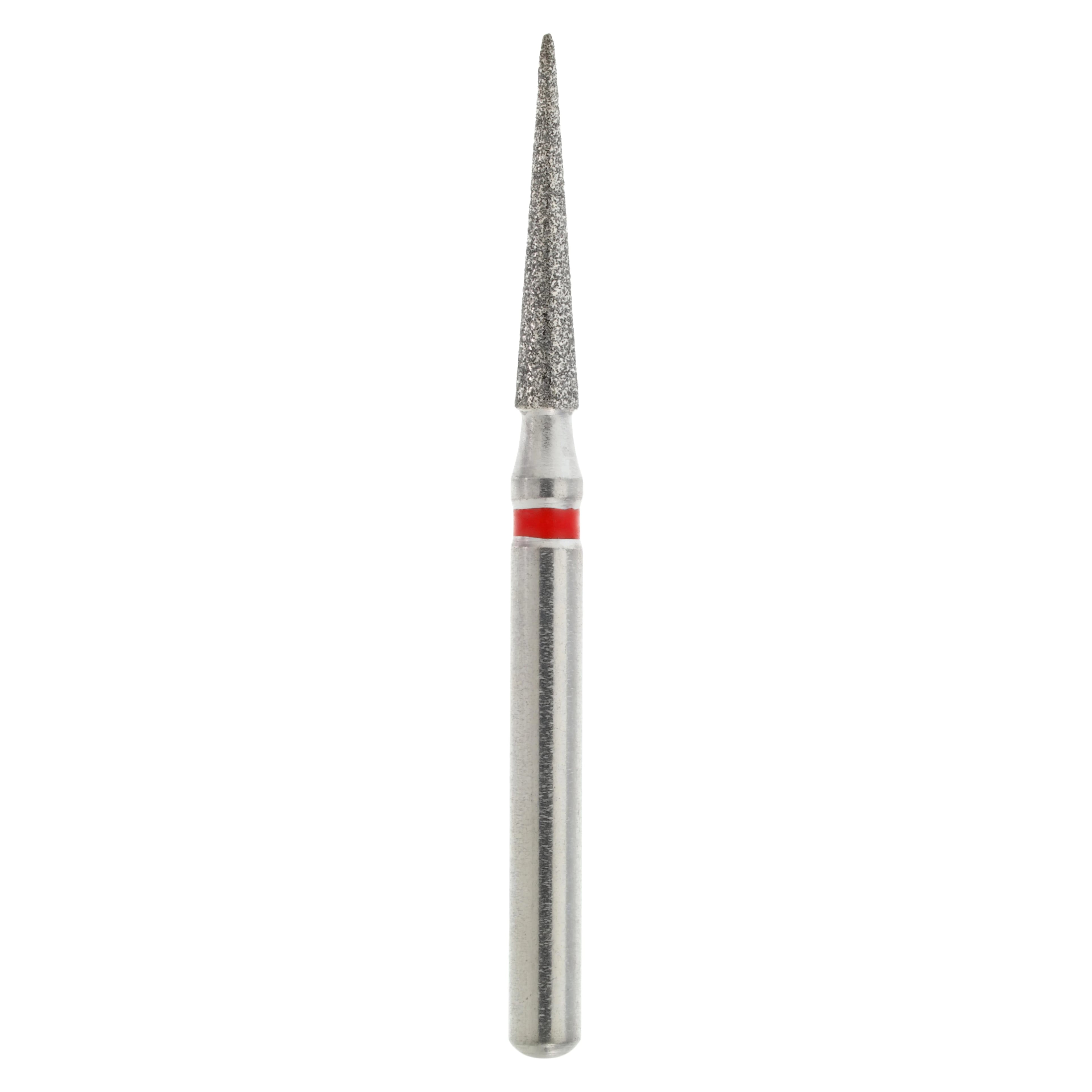 Maxima Diamond FG 858-014F Fine Needle Bur, Friction Grip, 8.0 mm, 5/Package