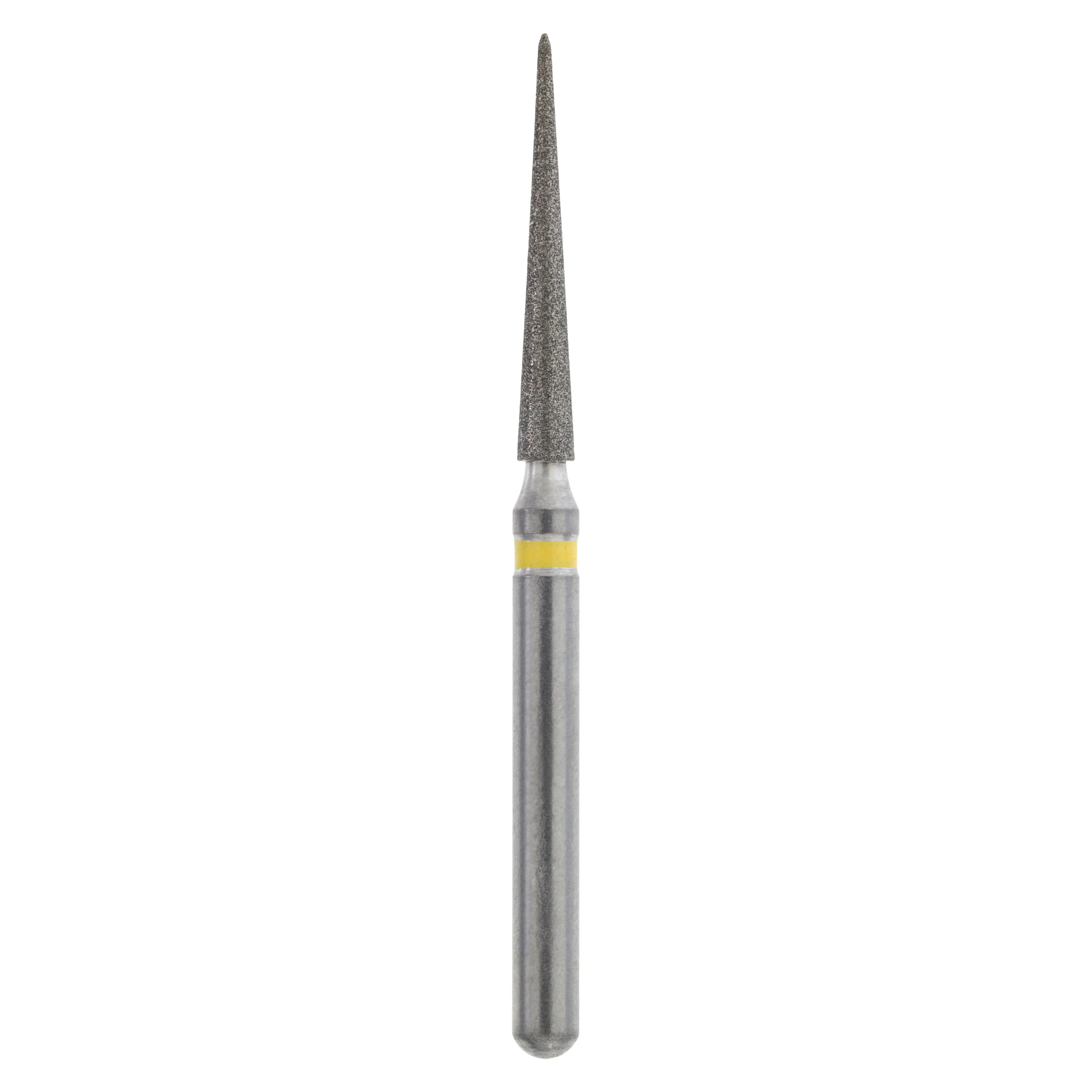 Maxima Diamond FG 859-014SF Extra Fine Needle Bur, Friction Grip, 10.0 mm, 5/Package