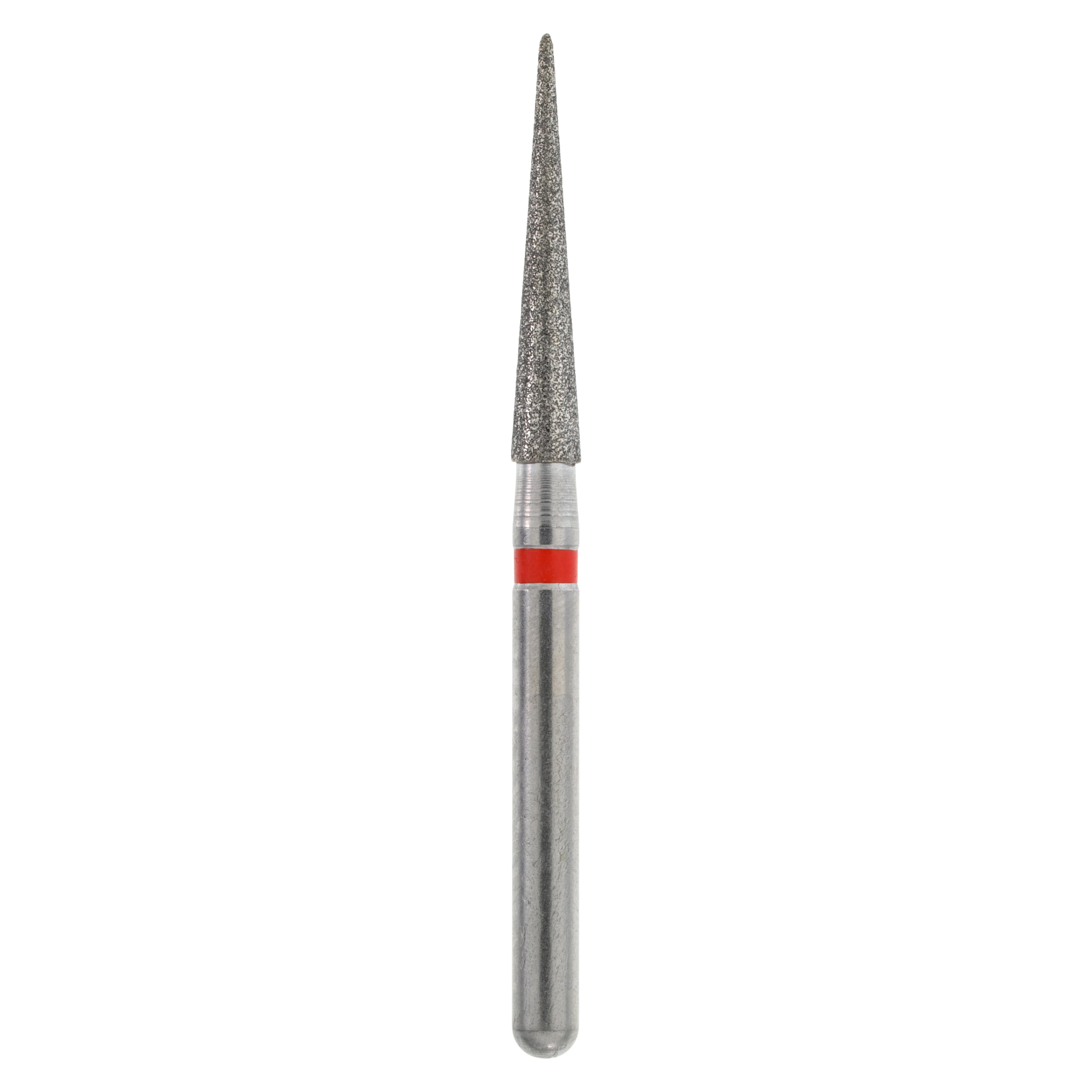Maxima Diamond FG 859-018F Fine Needle Bur, Friction Grip, 10.0 mm, 5/Package