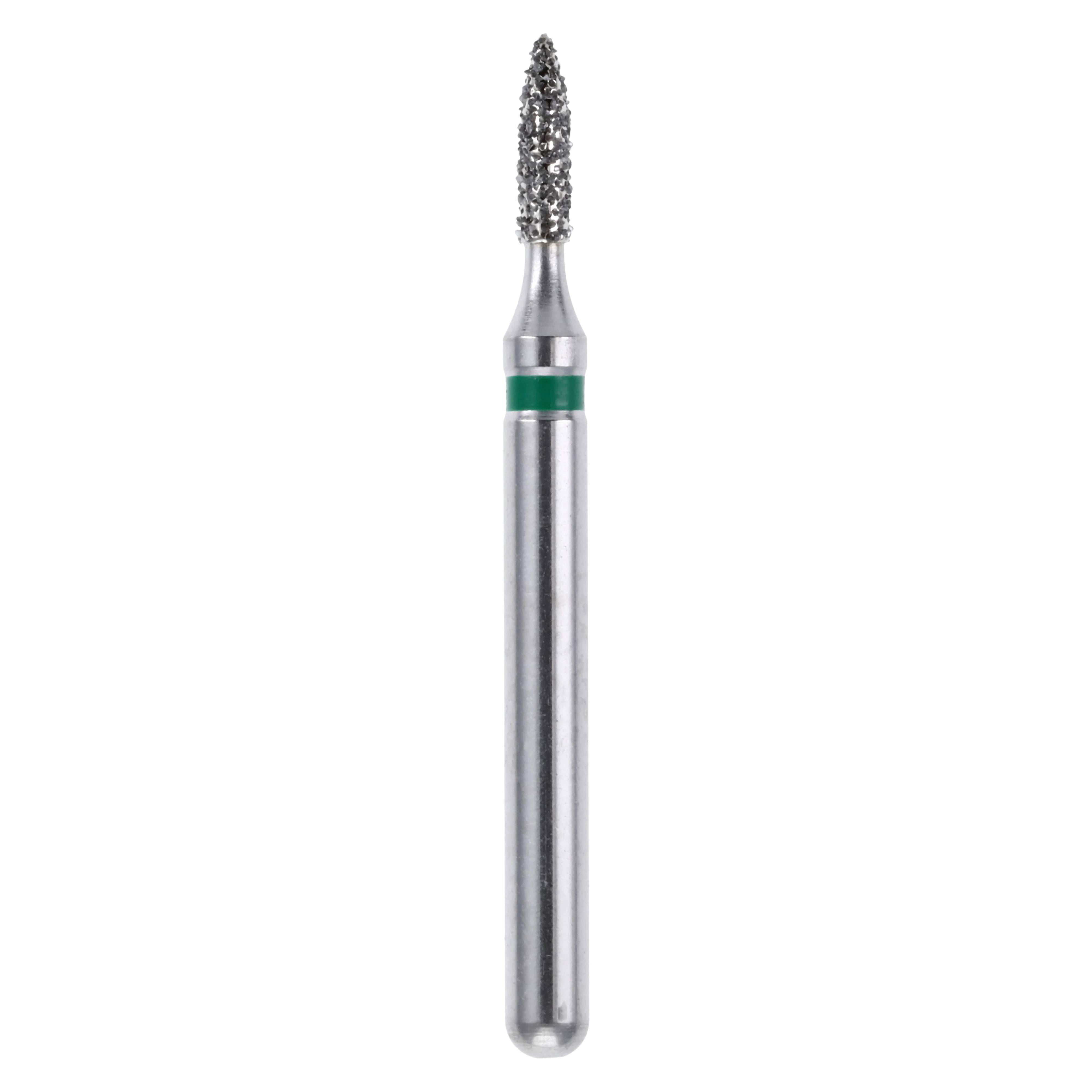 Maxima Diamond FG 860-010C Friction Grip Coarse Flame Bur, 4.0 mm, 5/Pack