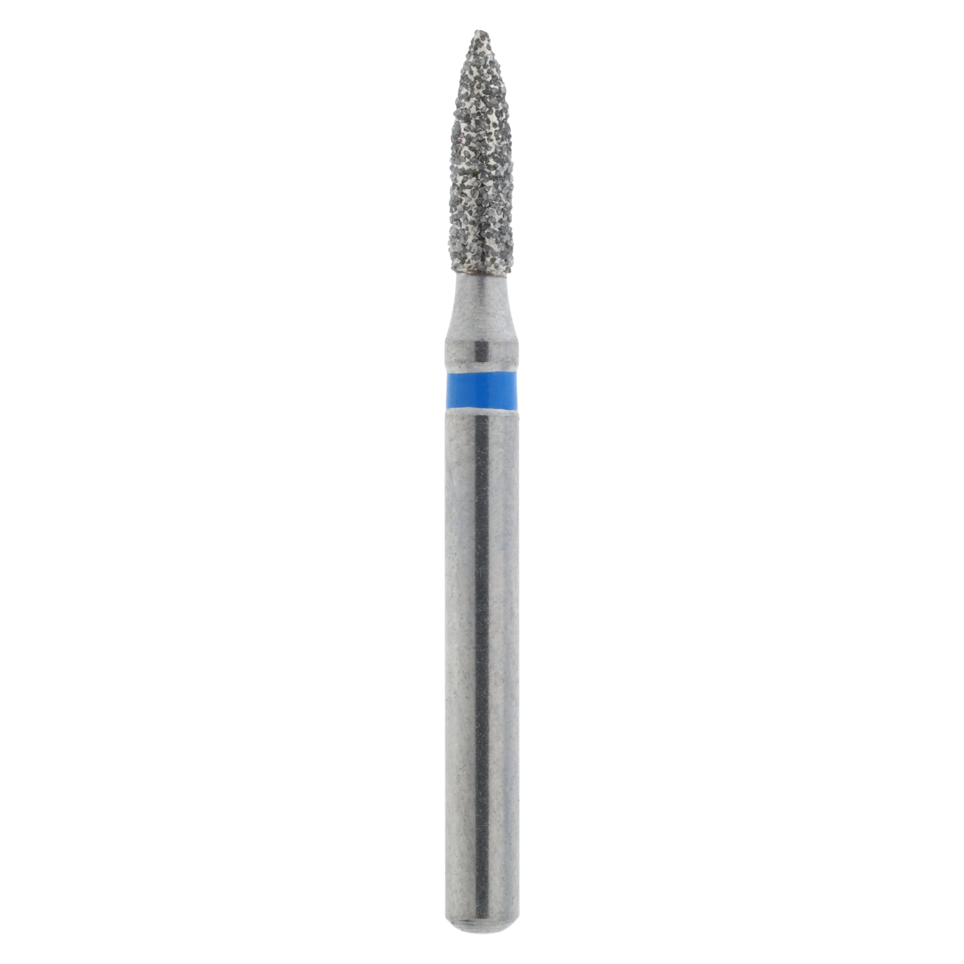 Maxima Diamond FG 860-014M Friction Grip Medium Flame Bur, 5.0 mm, 5/Package