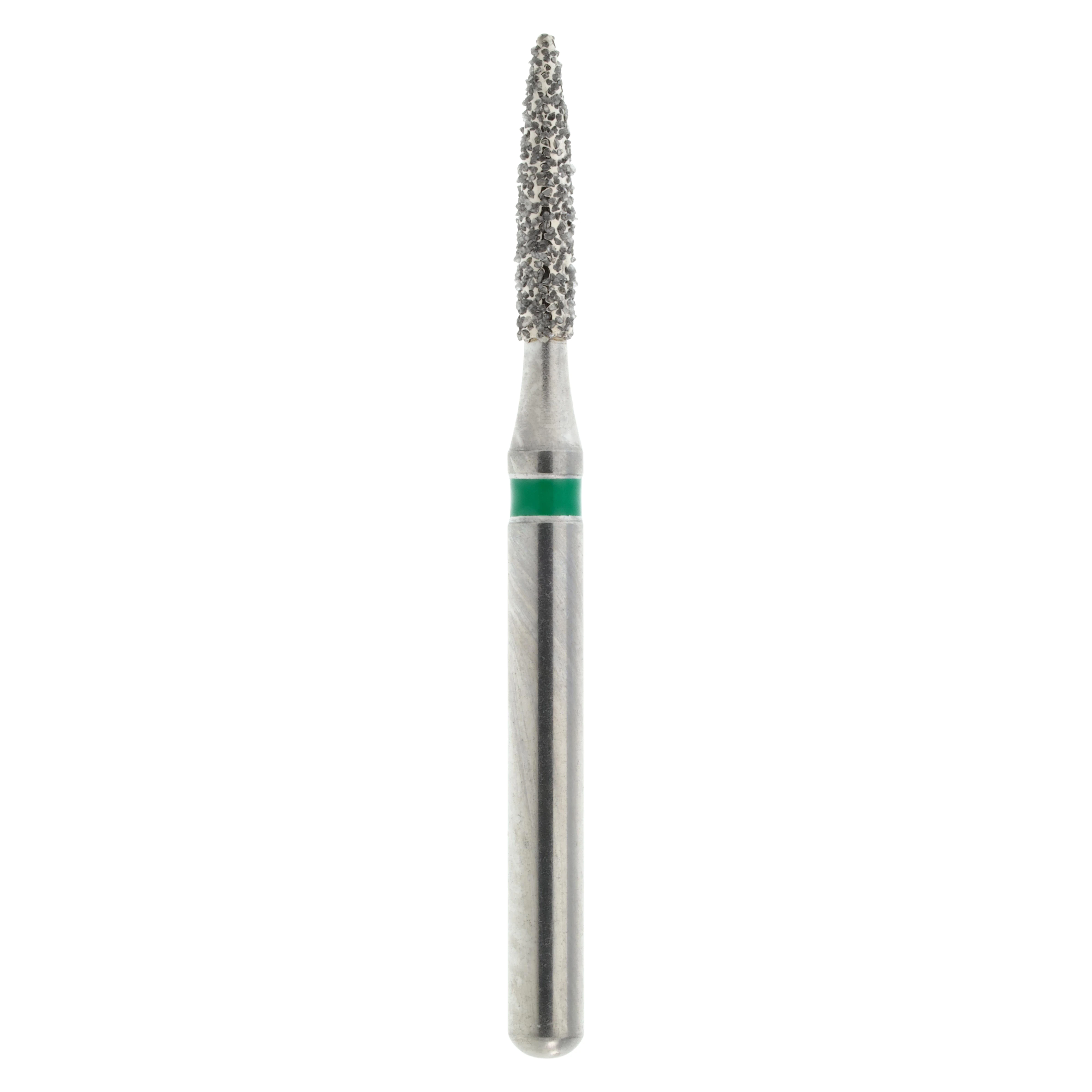 Maxima Diamond FG 861-012C Friction Grip Coarse Flame Bur, 6.0 mm, 5/Package