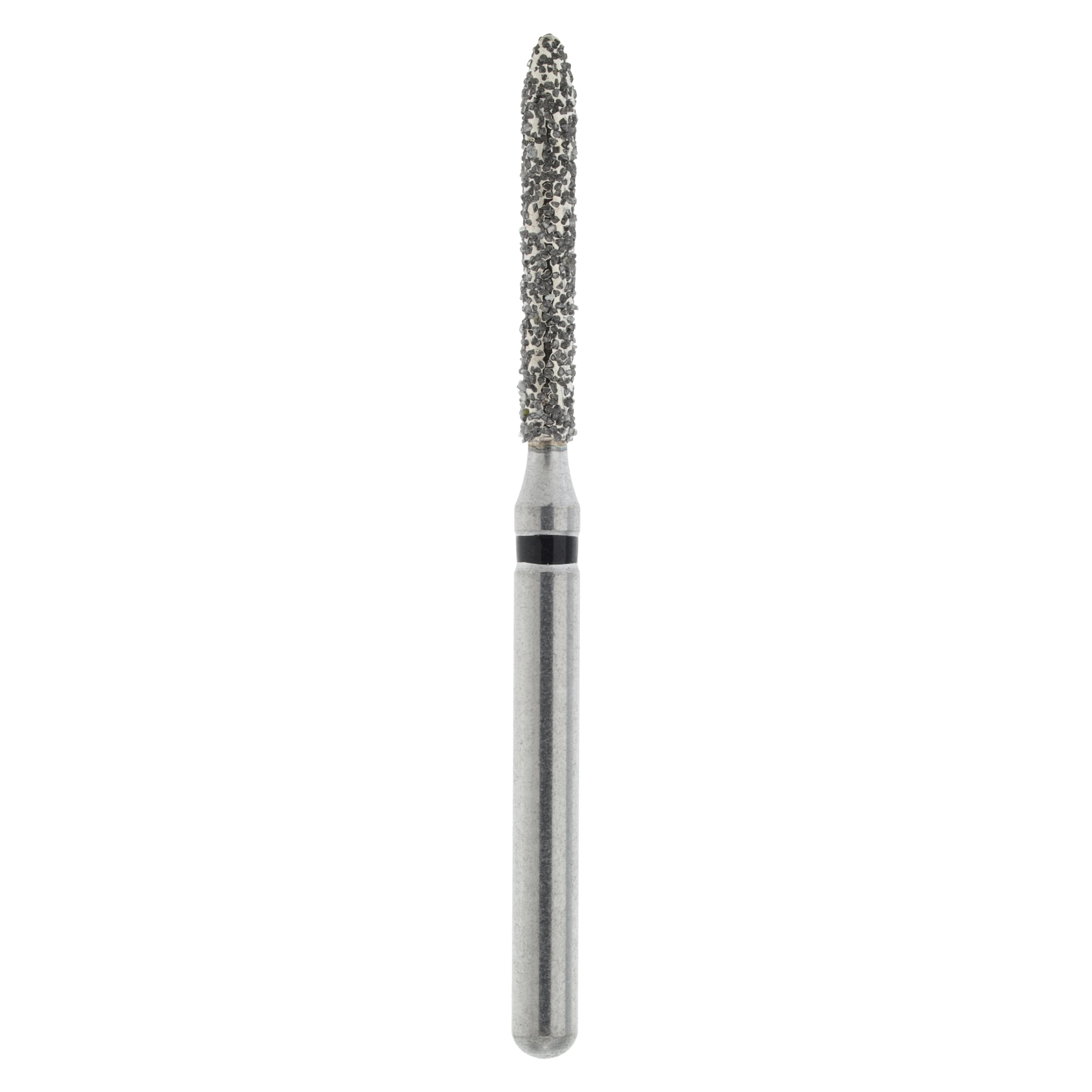 Maxima Diamond FG 879-014SC Beveled Cylinder Bur, Friction Grip, Super Coarse, 10.0 mm, 5/Pk