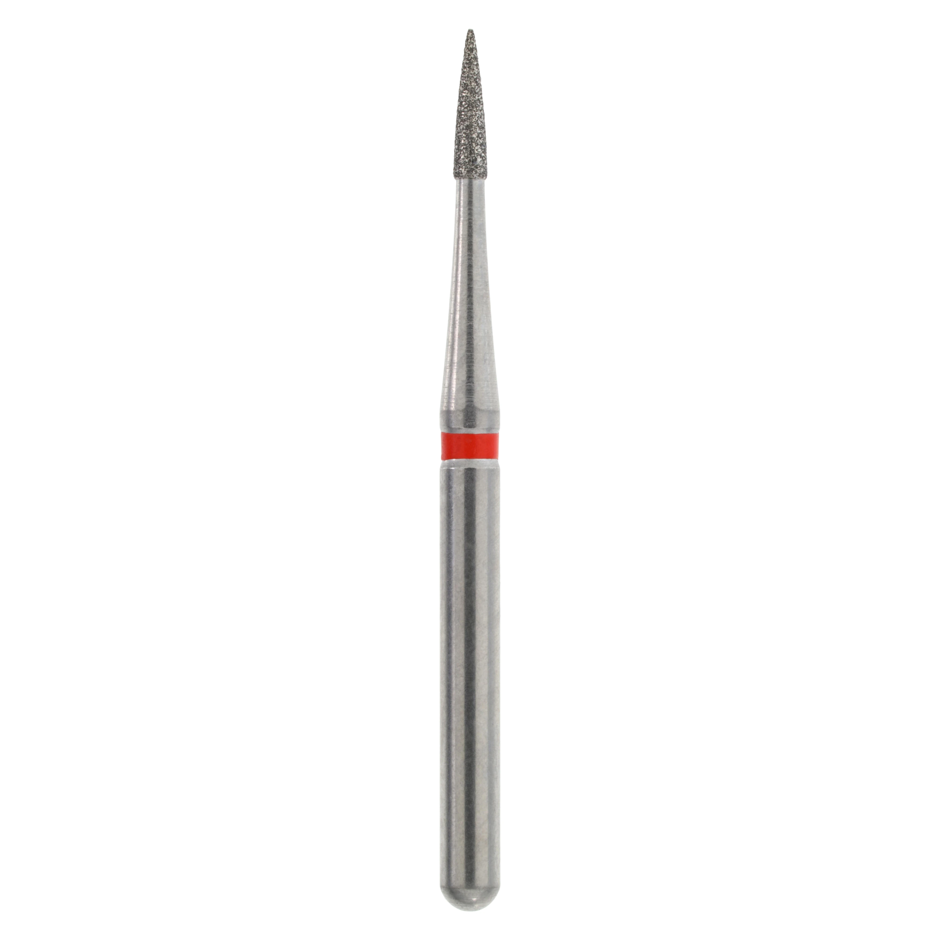 Maxima Diamond FG 889-010F Friction Grip Fine Flame Bur, 4.0 mm, 5/Package