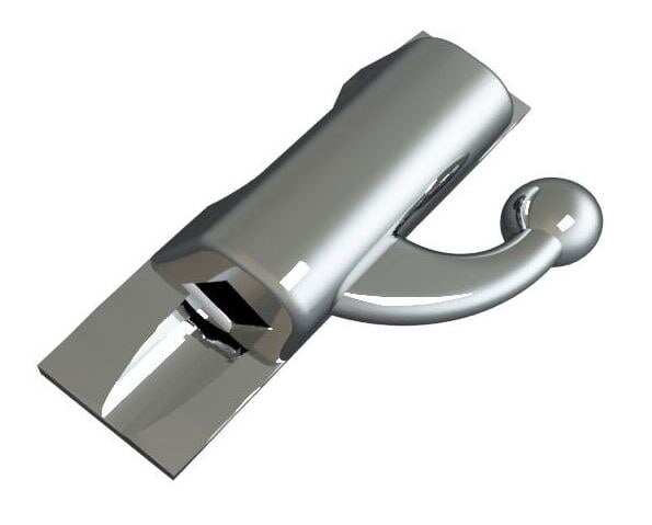 Ortho Organizers HSI Mini Buccal Tube, Direct Bond, McLaughlin, 0.018", 2nd Lower Left Molar, DBMC018