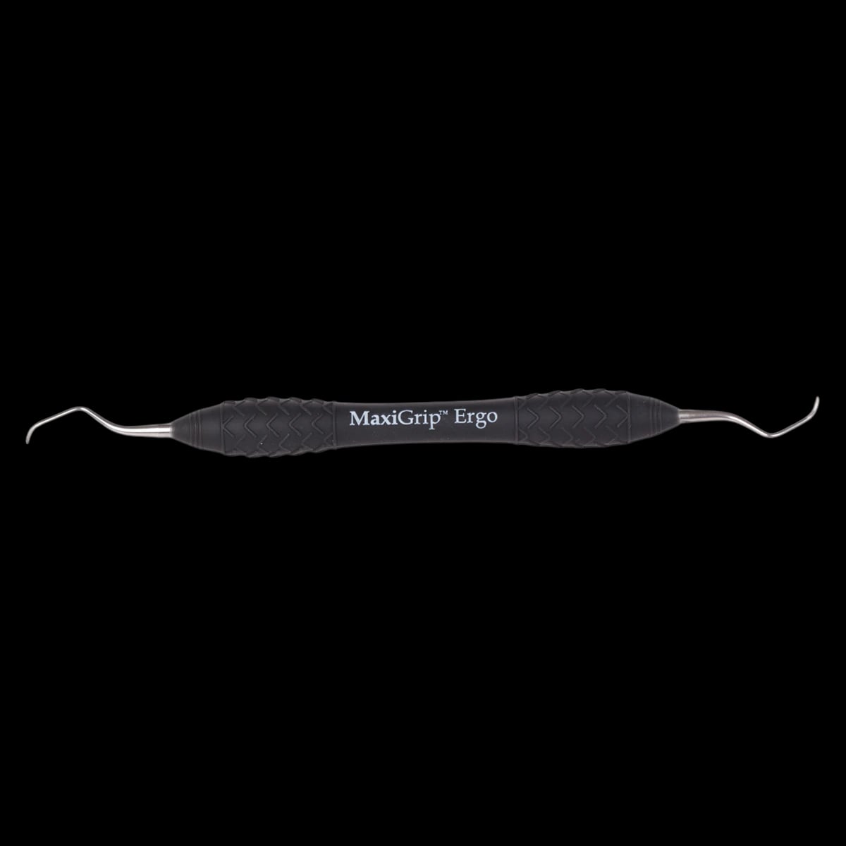 Henry Schein MaxiGrip Ergo Barnhart Curette, Double End 5/6, Silicone Black Handle