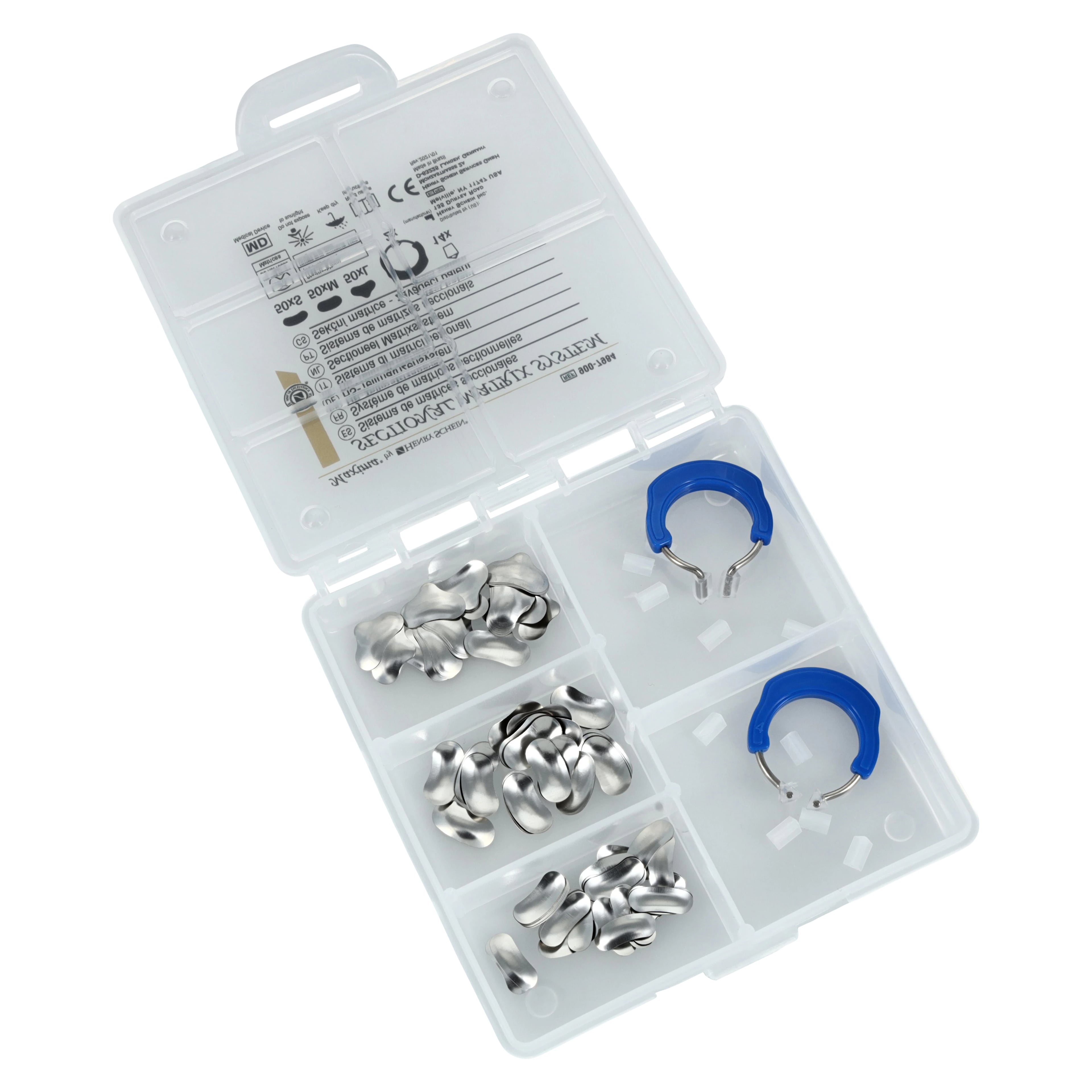 Henry Schein Sectional Matrix System Complete Kit, Stainless Steel