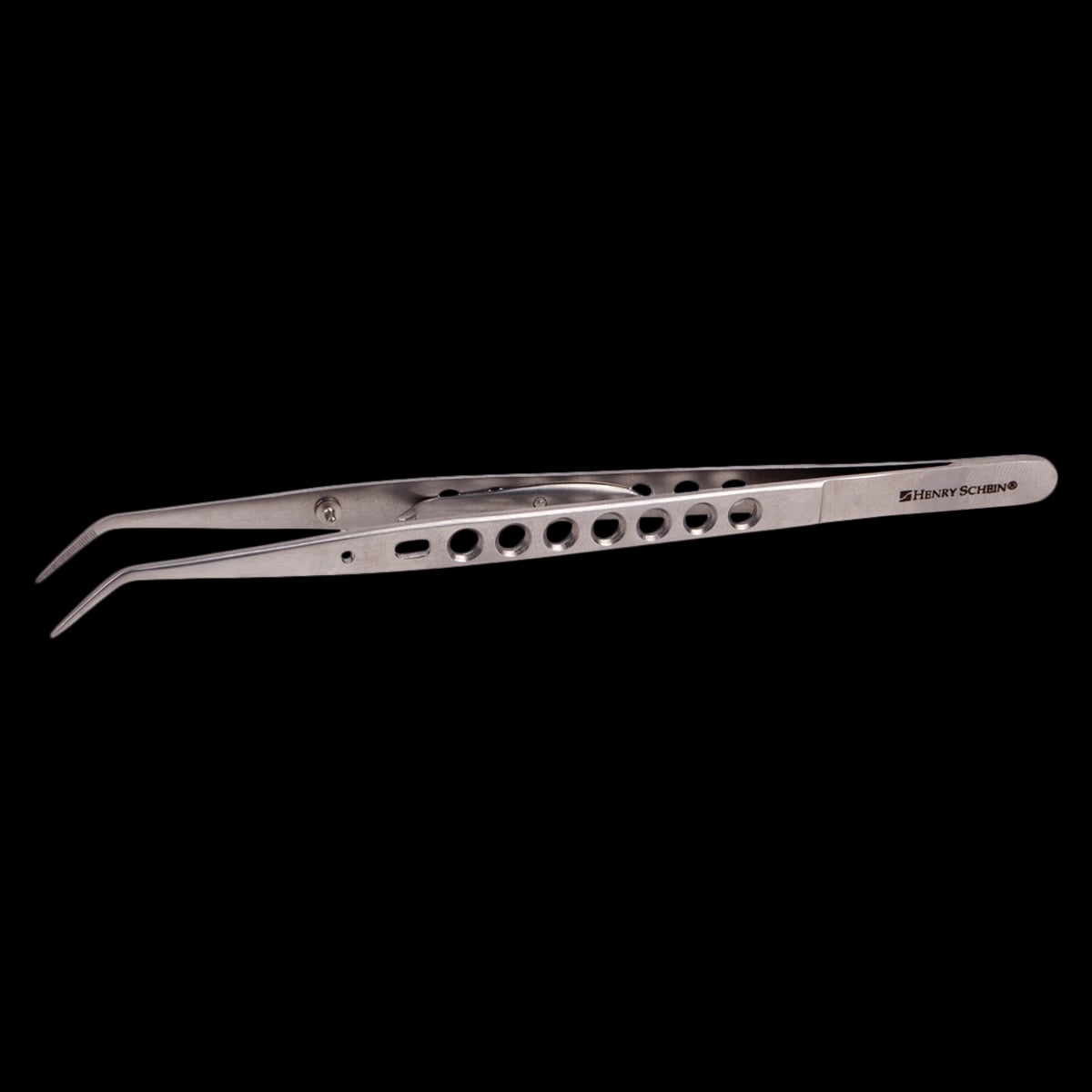 317B Cotton Pliers, Serrated, Air Collection, German Stainless Steel, 6 in, Each