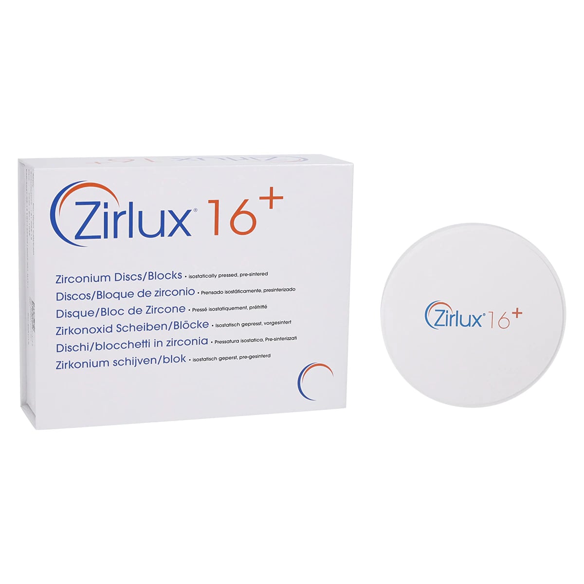 Zirlux 16+ Zirconia Disc C3, 95x12mm, Each