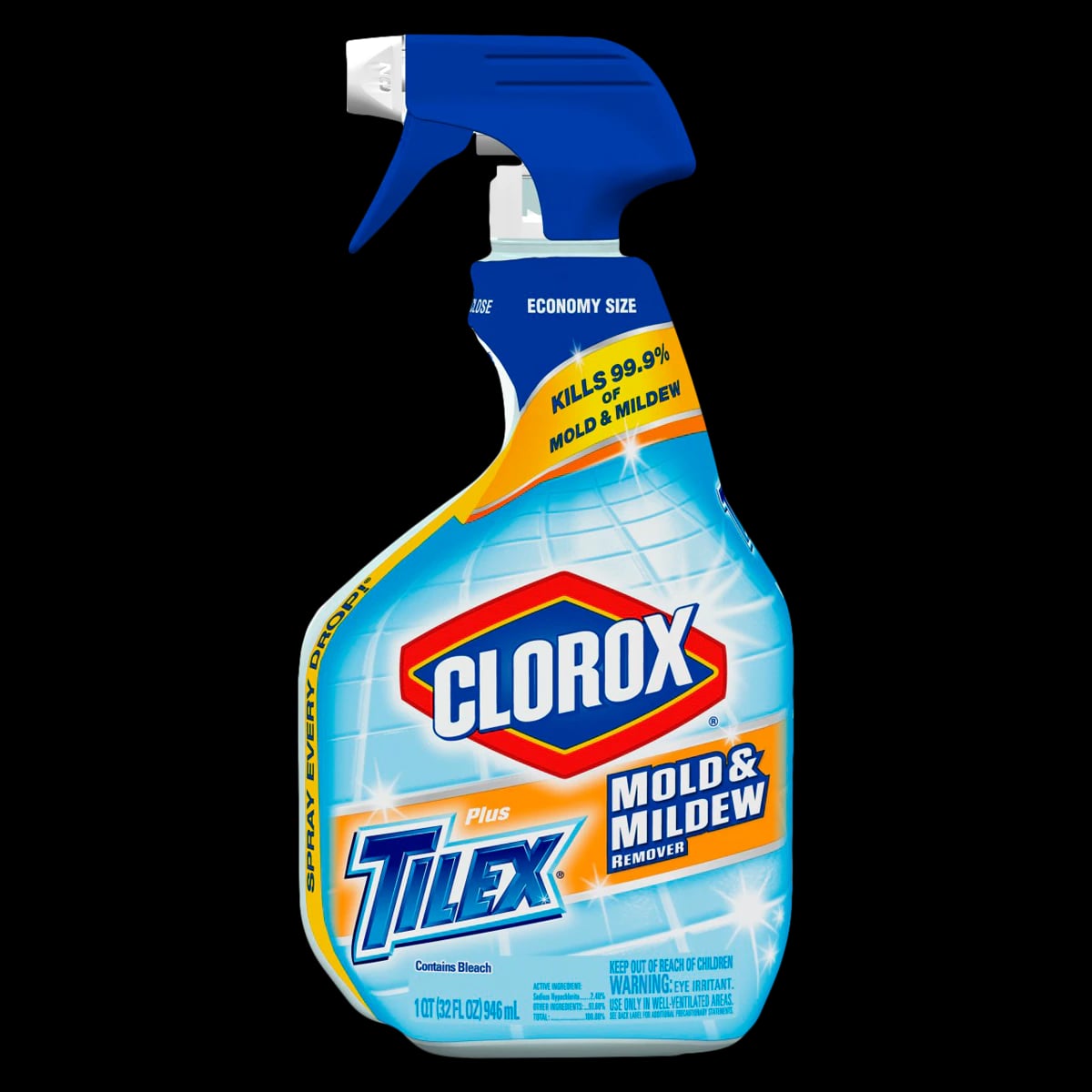 Tilex Disinfects Instant Mildew Remover, 32 oz Bottle