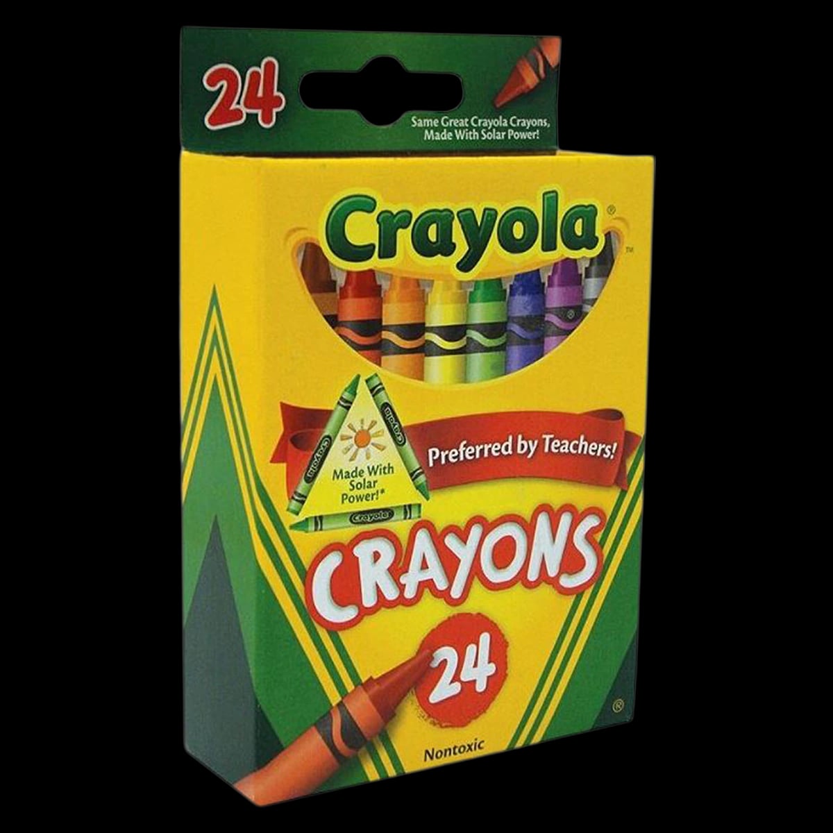 Crayola Standard Crayon Set, Assorted Colors, 3-5/8", 24/Box