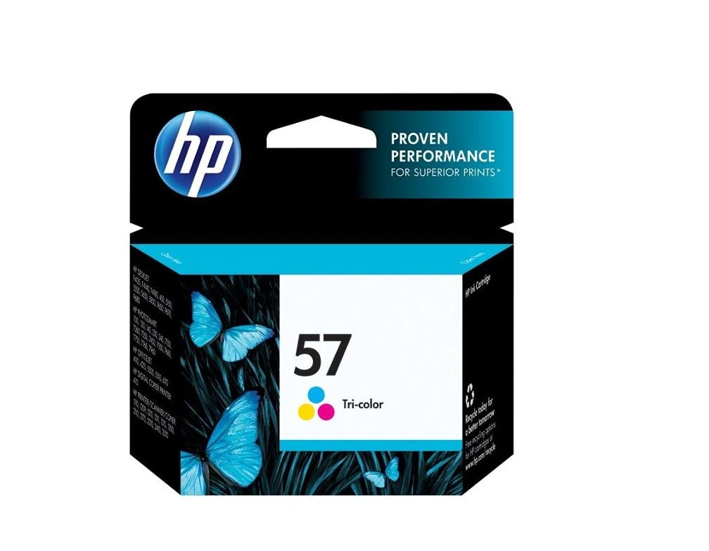 HP 57 Tricolor Original Ink Cartridge, C6657AN