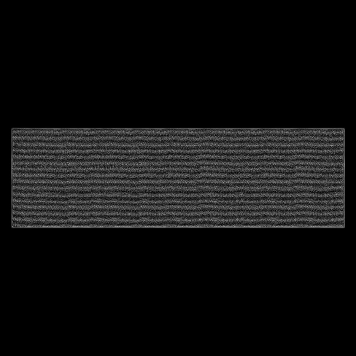 Office Depot Brand Tough Rib Floor Mat, 3' x 10', Charcoal
