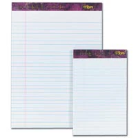 Tops Business Forms Gold Premium Writing Pad, 5" x 8", Legal Ruled, 50 Sheets, White, 12/Package