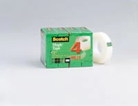 Scotch Magic Tape 810, 3/4" x 1000", 4/Pack