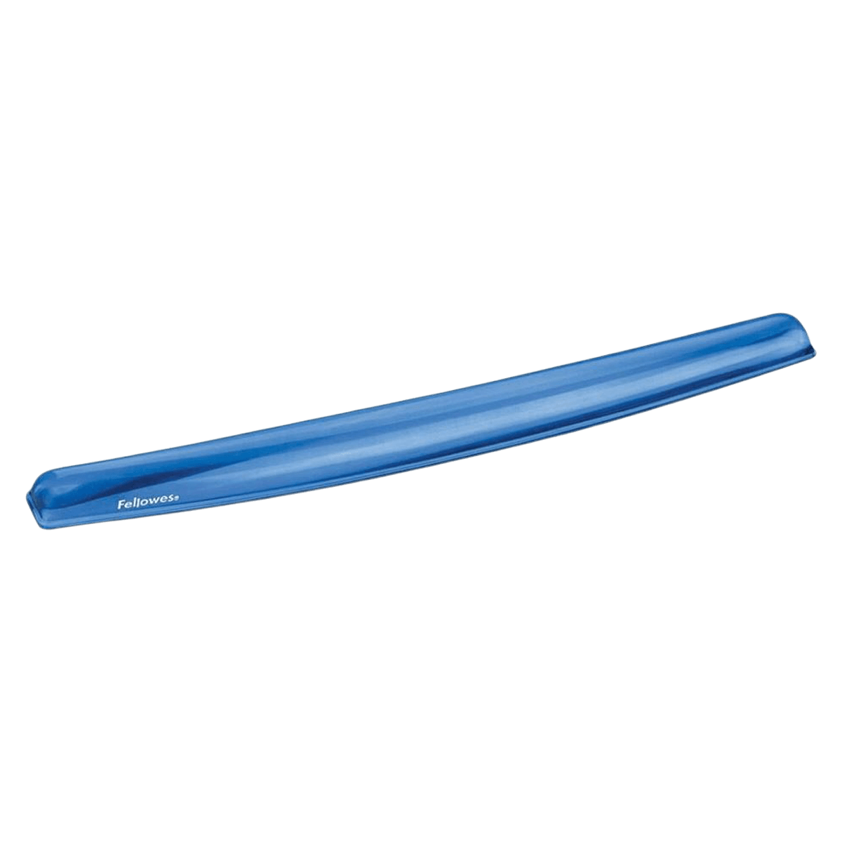Fellowes Gel Crystals Wrist Rest, Blue, 1/Pack