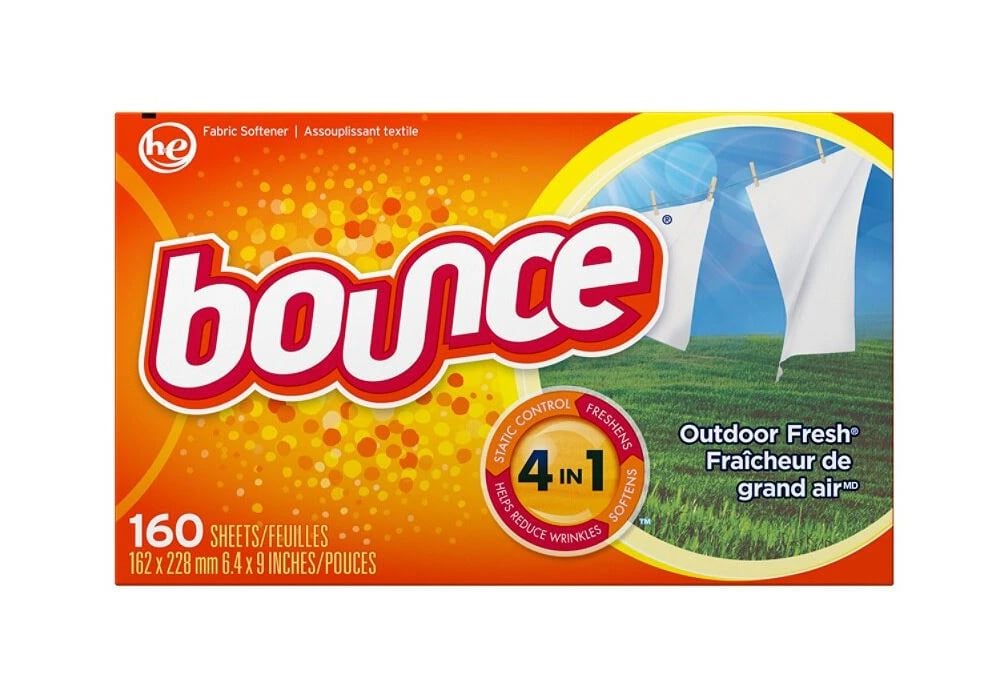 Bounce Fabric Softener Sheets, 160/Box