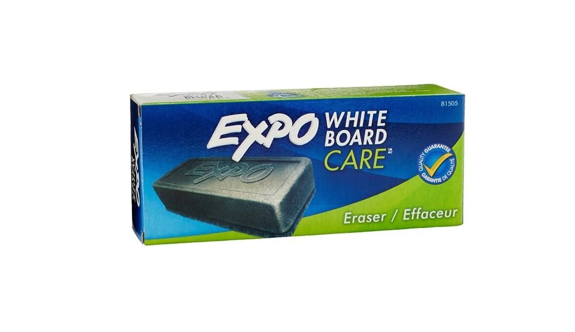EXPO Dry-Erase Soft-Pile Eraser, 1/Package