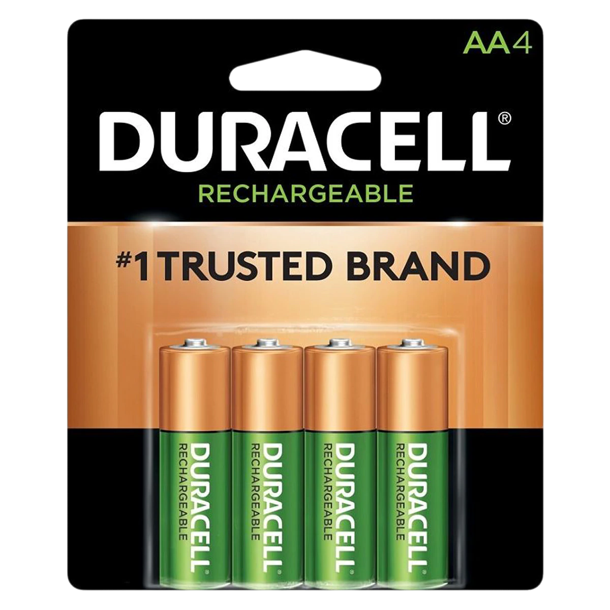 Energizer Rechargeable NiMH AA Batteries, 4/Pack