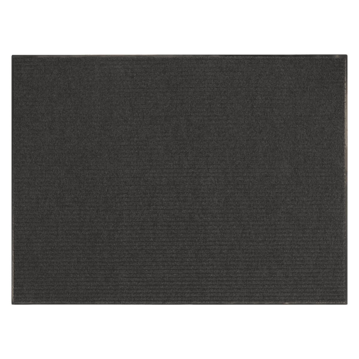 Office Depot Brand Tough Rib Floor Mat, 3' x 4', Charcoal