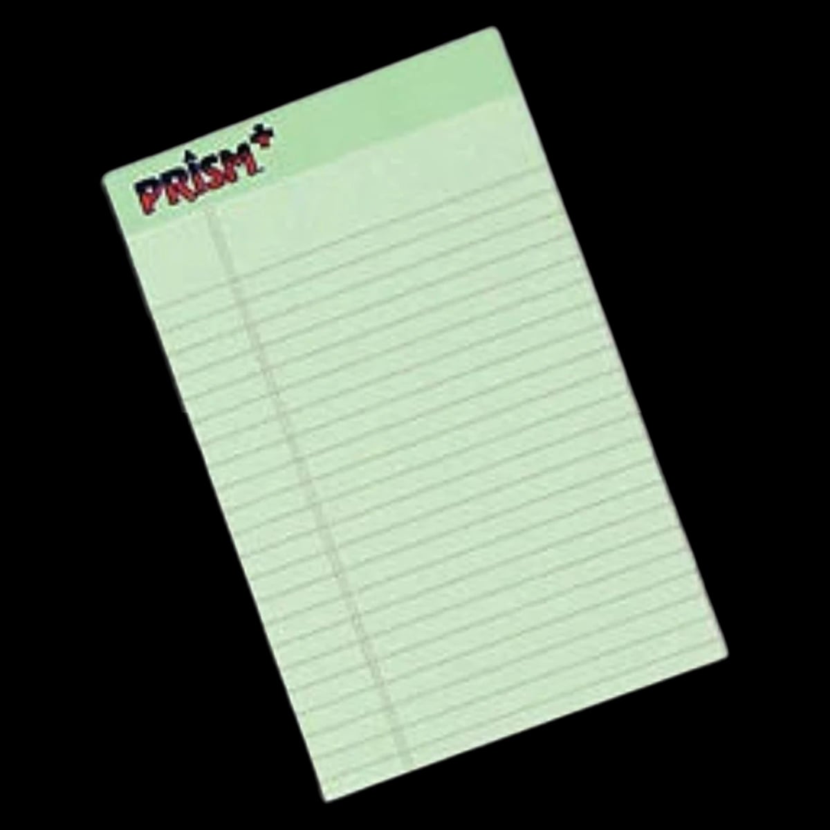 Tops Business Forms Writing Pad, 5" x 8", Legal Ruled, 50 Sheets, Green, 12/Pack